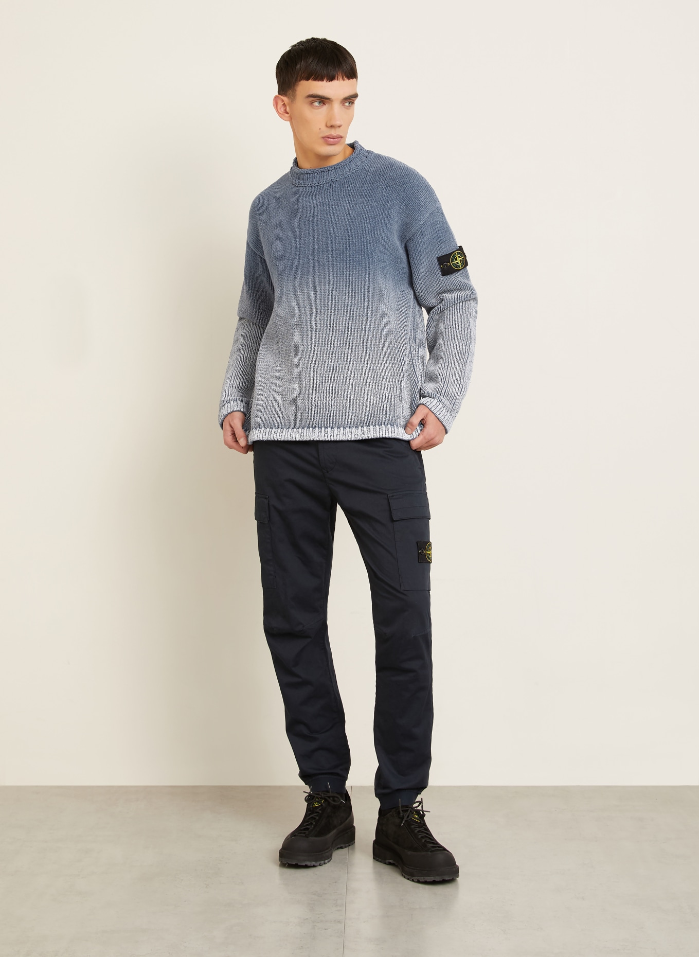 STONE ISLAND Pullover: BLAU