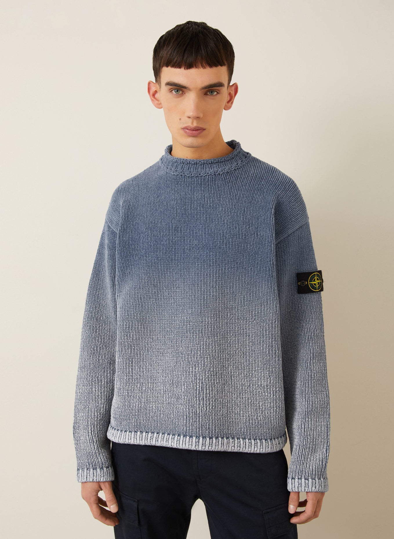 STONE ISLAND Pullover: BLAU