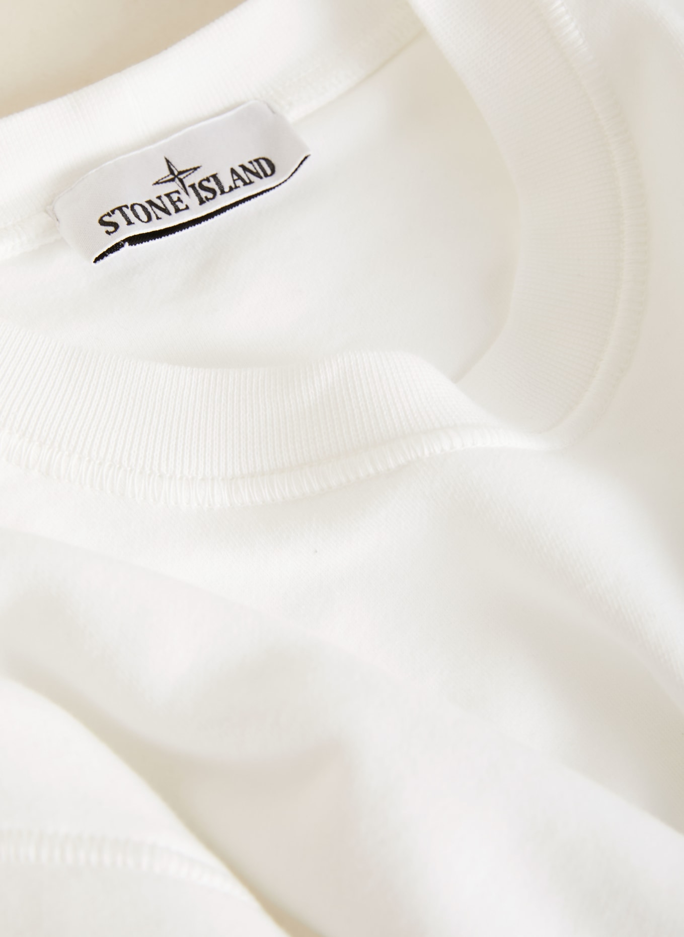 STONE ISLAND Sweatshirt: WEISS