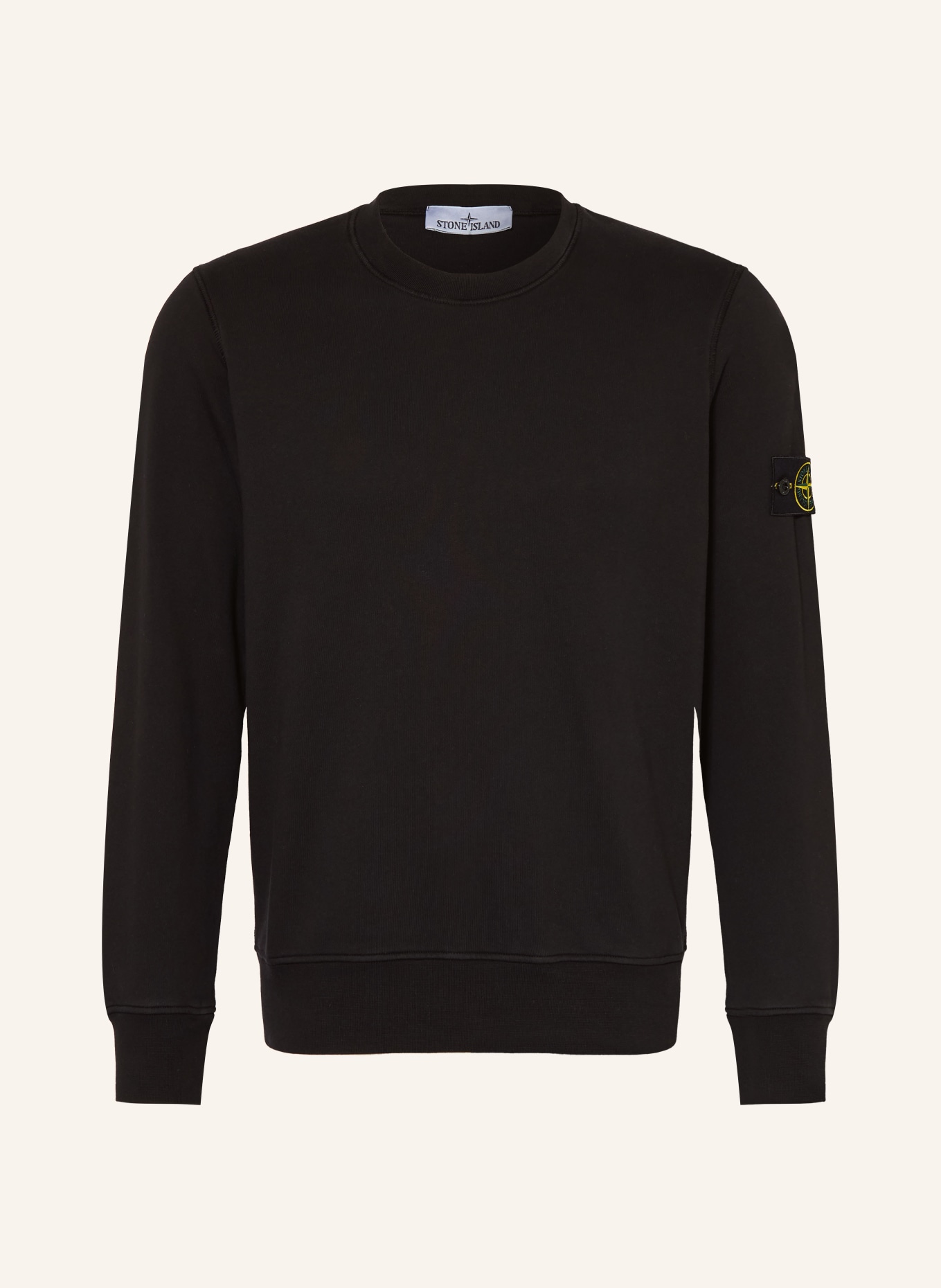 STONE ISLAND Sweatshirt: SCHWARZ
