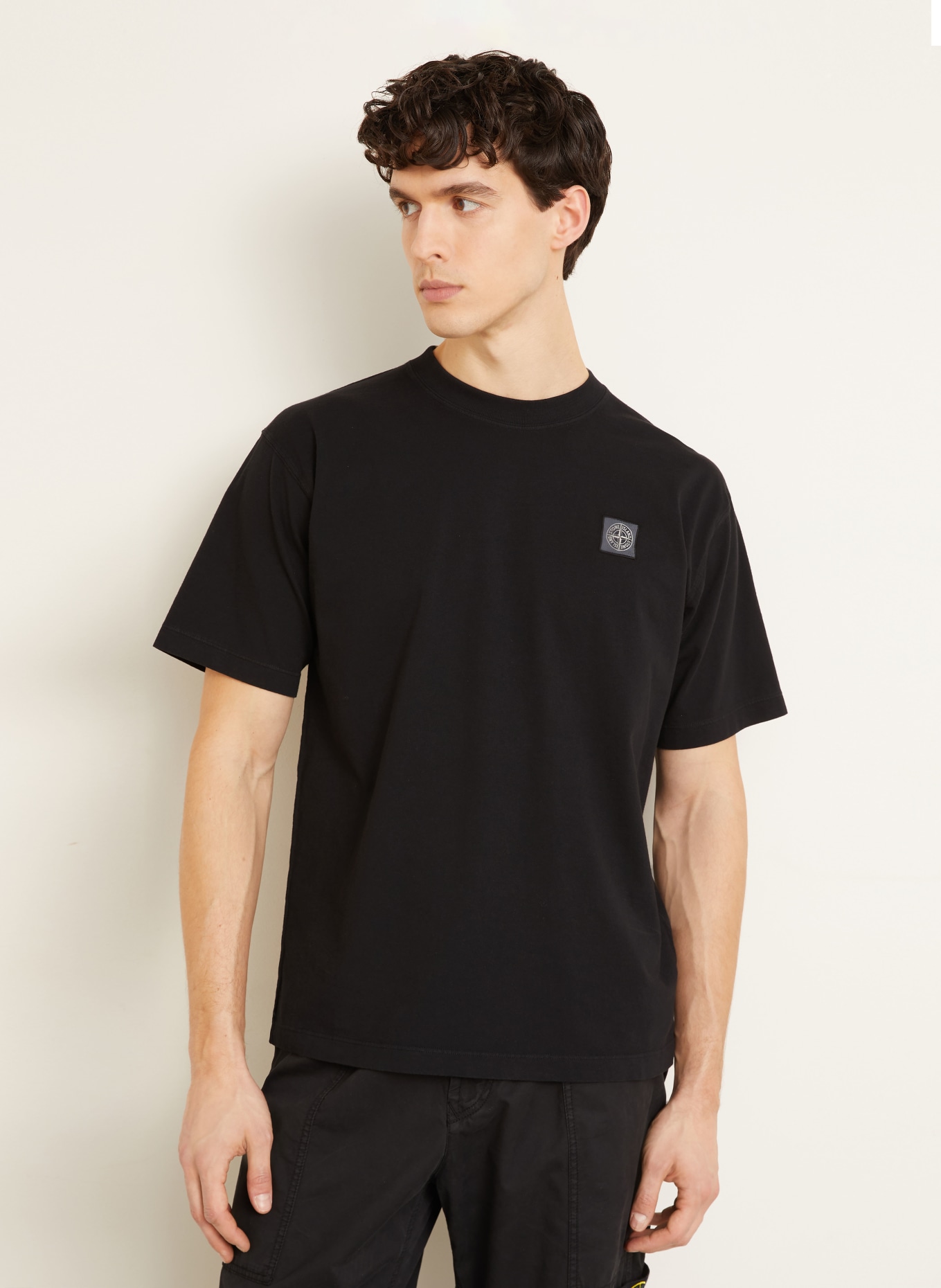 STONE ISLAND T-shirt: BLACK