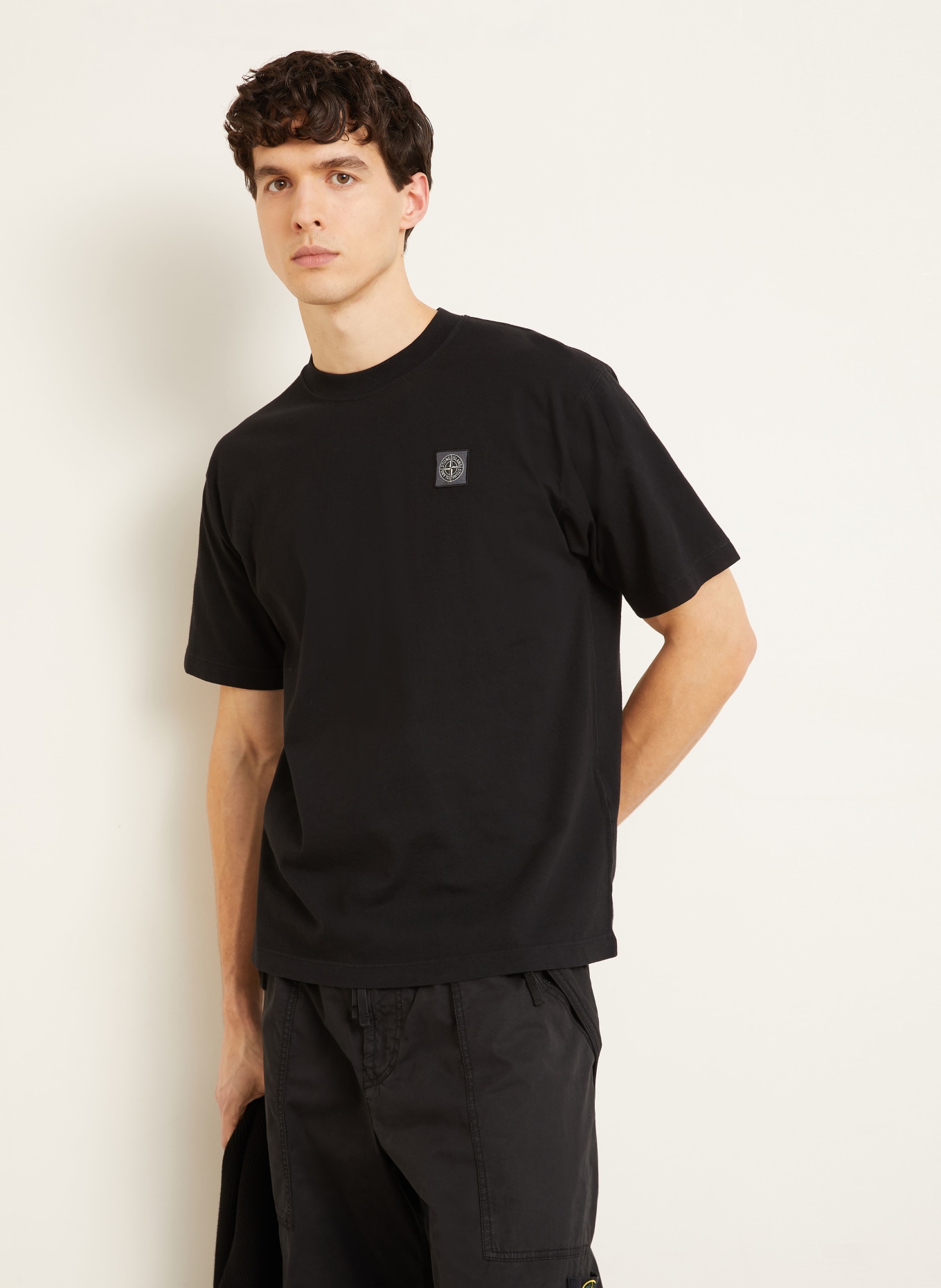 STONE ISLAND T-shirt: BLACK