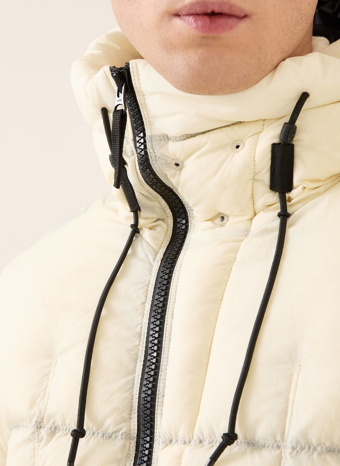 STONE ISLAND Daunenjacke: ECRU