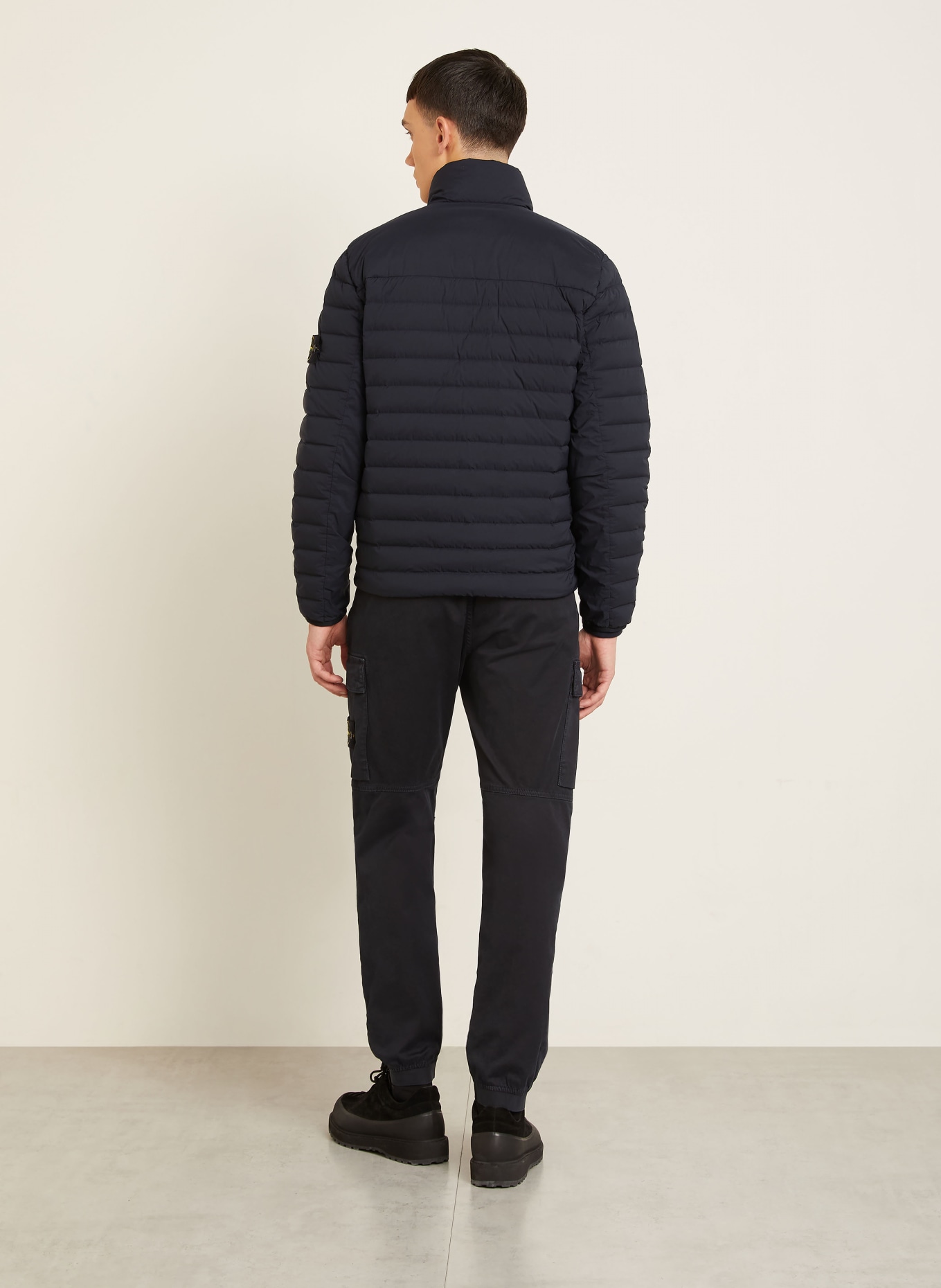 STONE ISLAND Daunenjacke: DUNKELBLAU