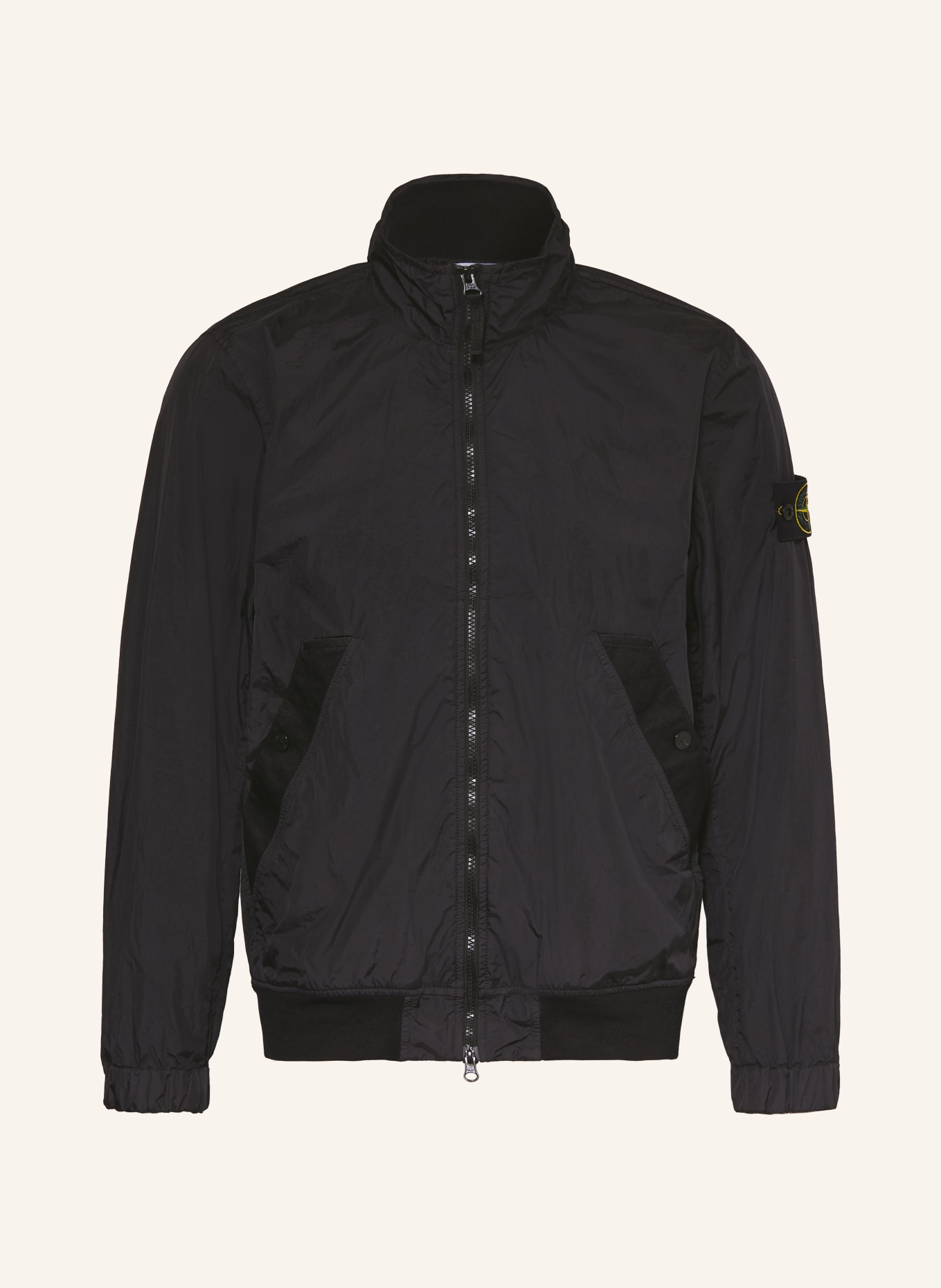 STONE ISLAND Jacke: SCHWARZ