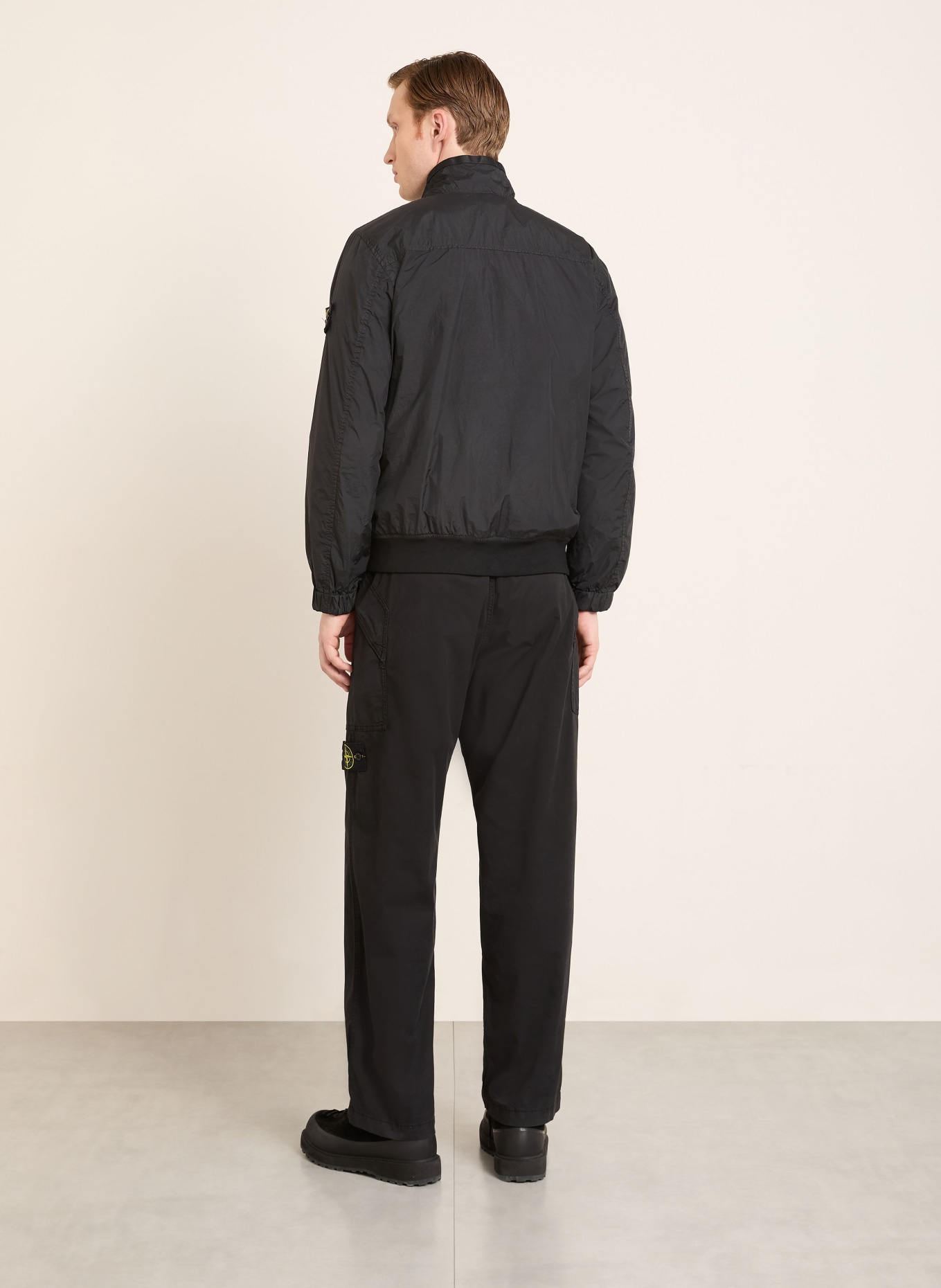 STONE ISLAND Jacke: SCHWARZ