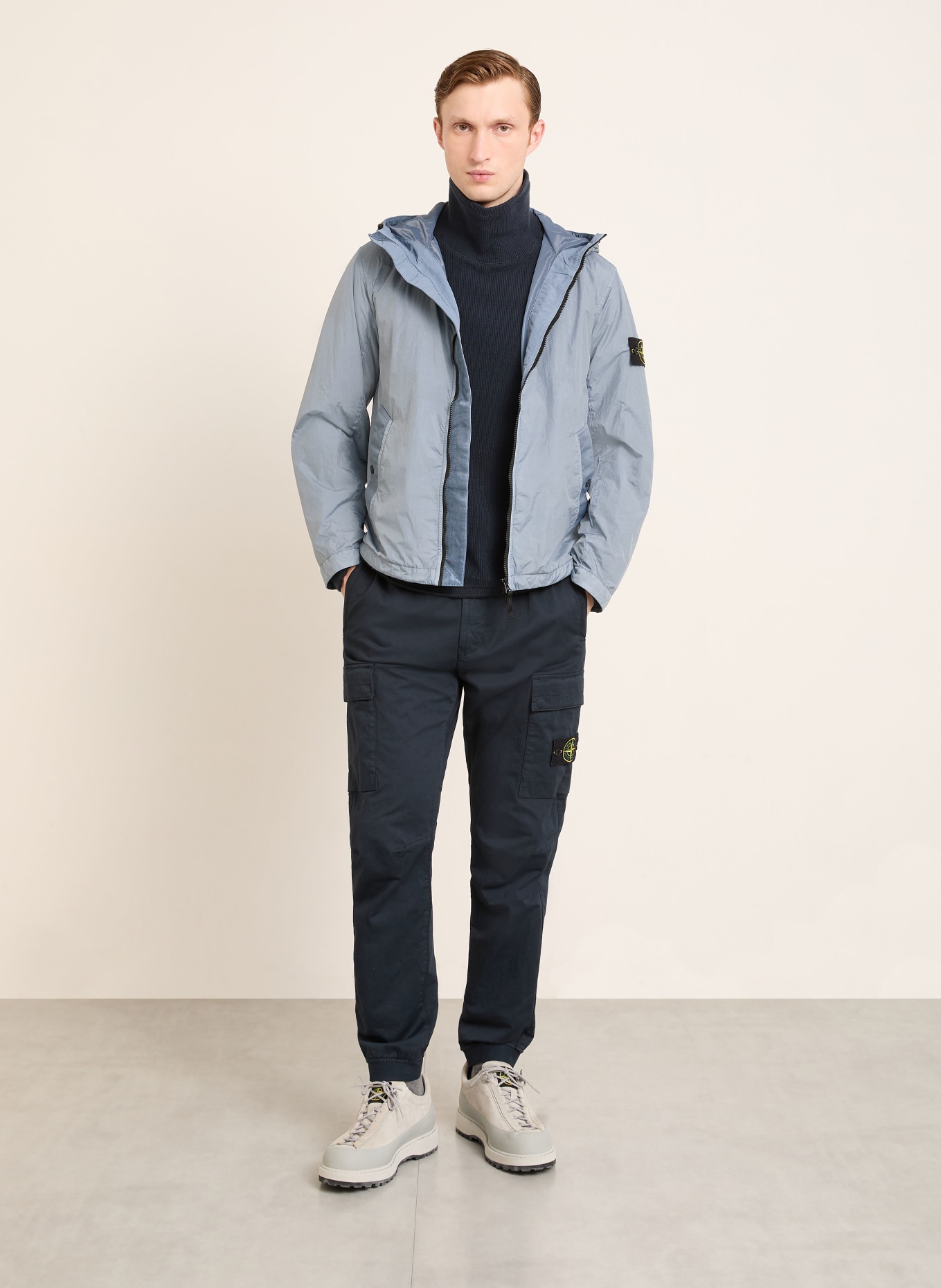 STONE ISLAND Jacke: BLAUGRAU