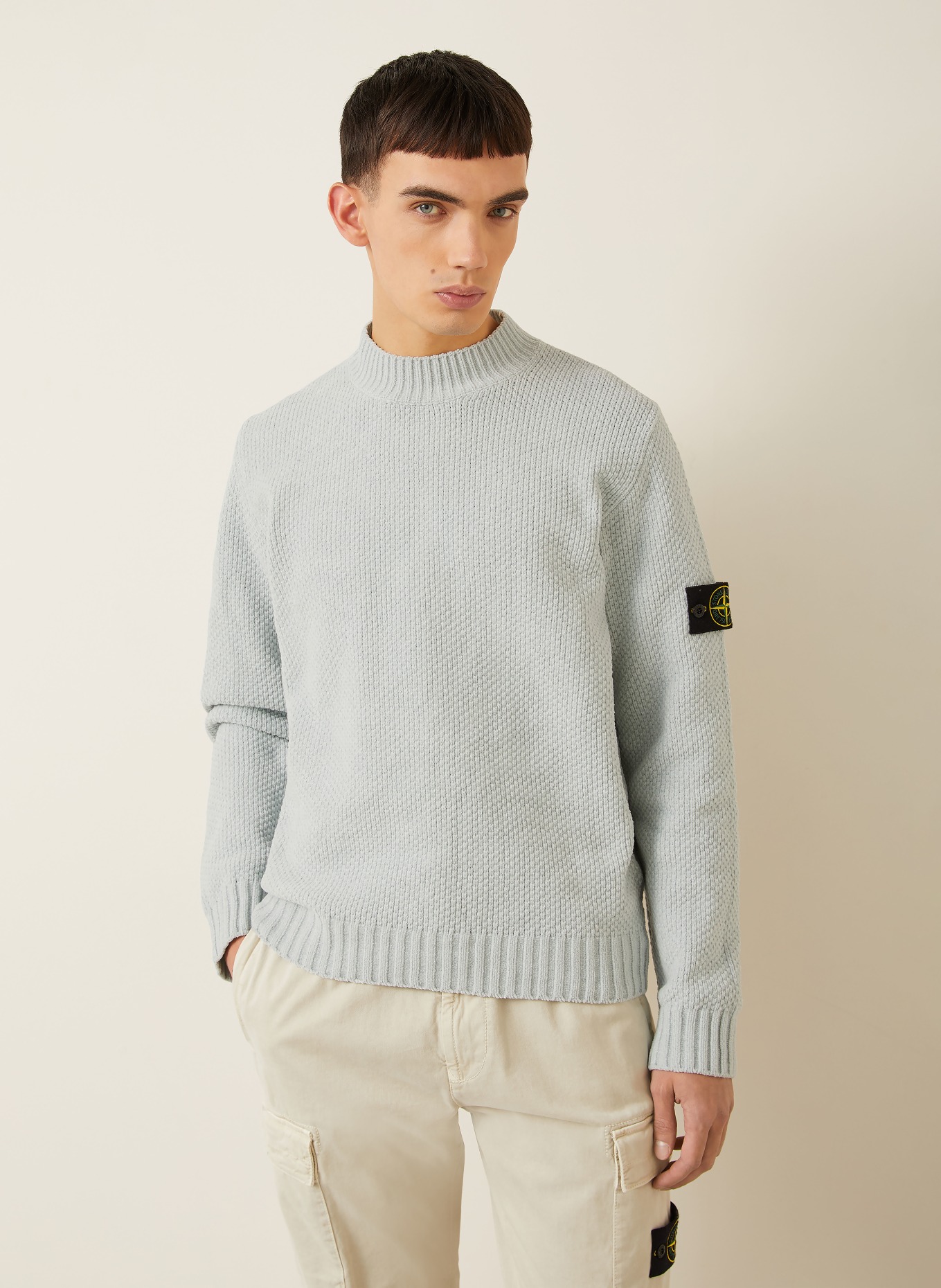 STONE ISLAND svetr: TMAVĚ MODRÁ