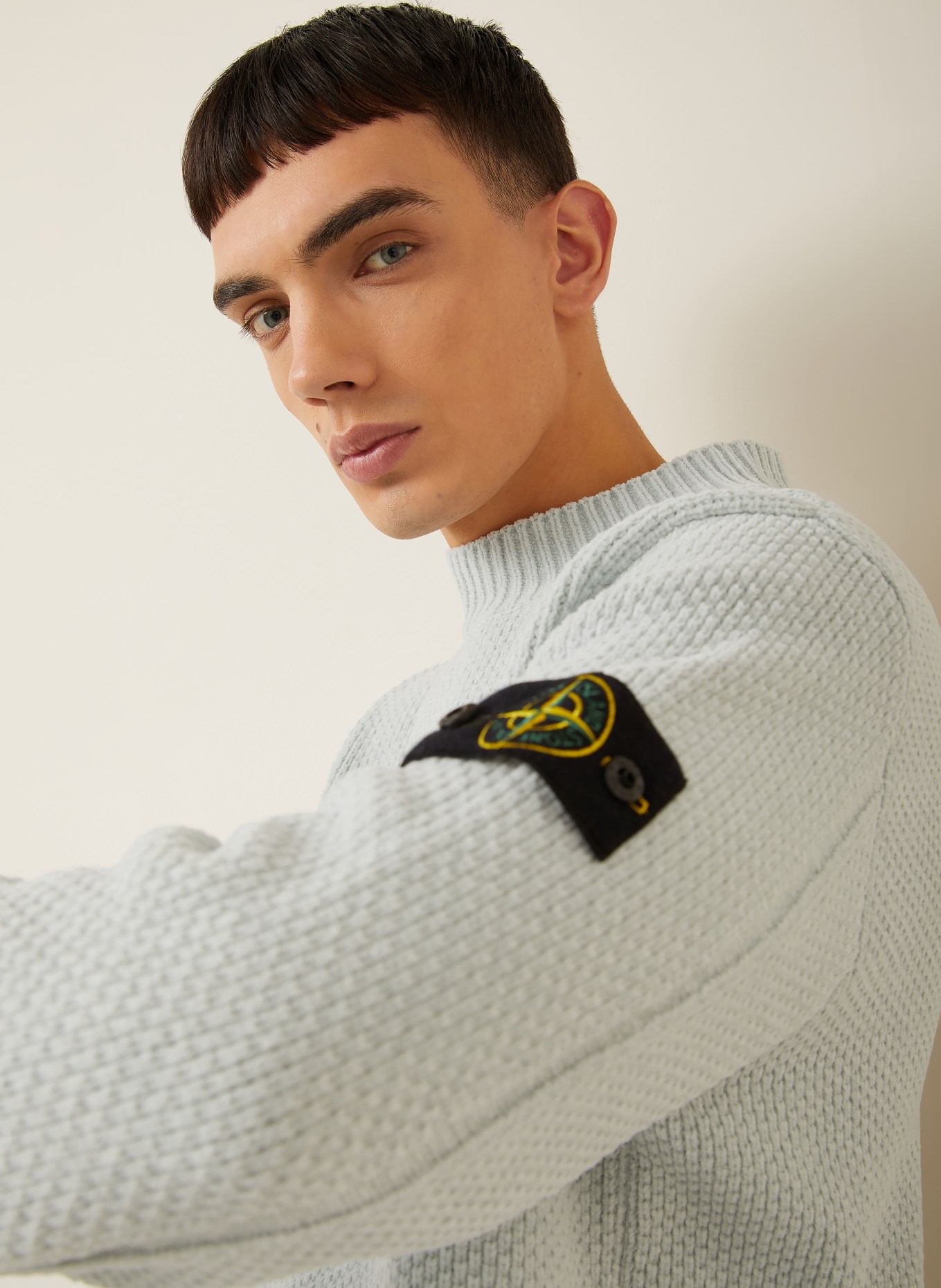 STONE ISLAND svetr: TMAVĚ MODRÁ