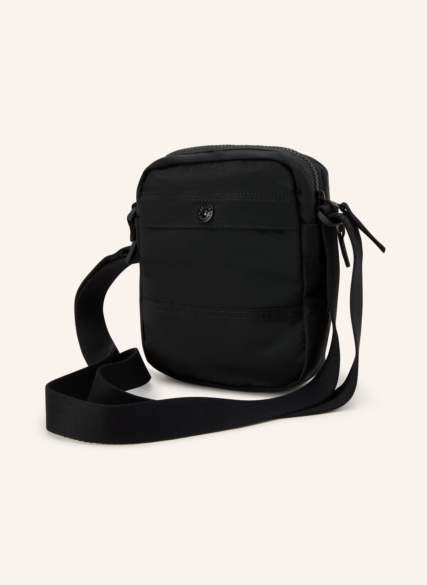 STONE ISLAND taška přes rameno: ČERNÁ