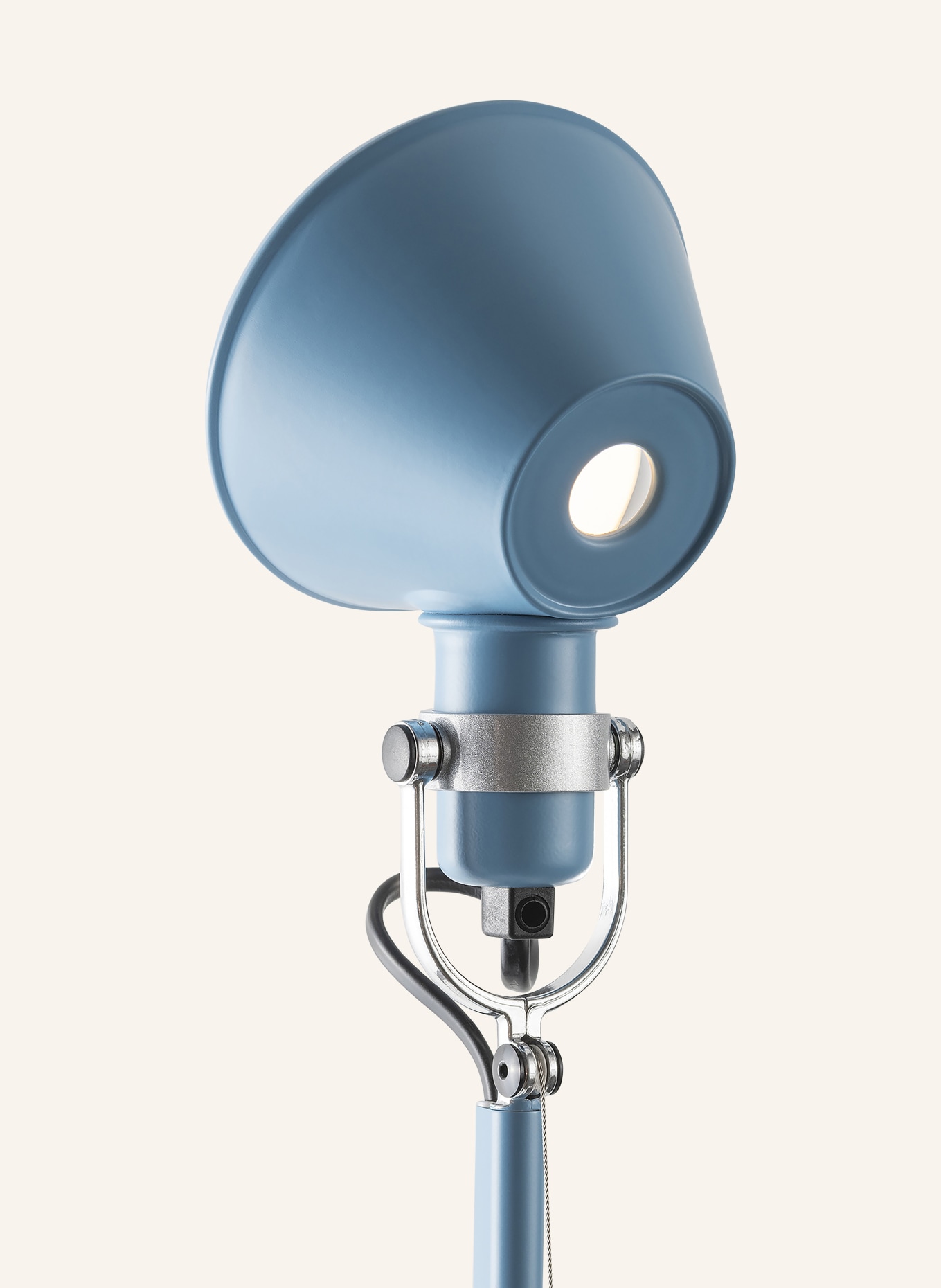 Artemide Tischleuchte TOLOMEO MICRO: HELLBLAU