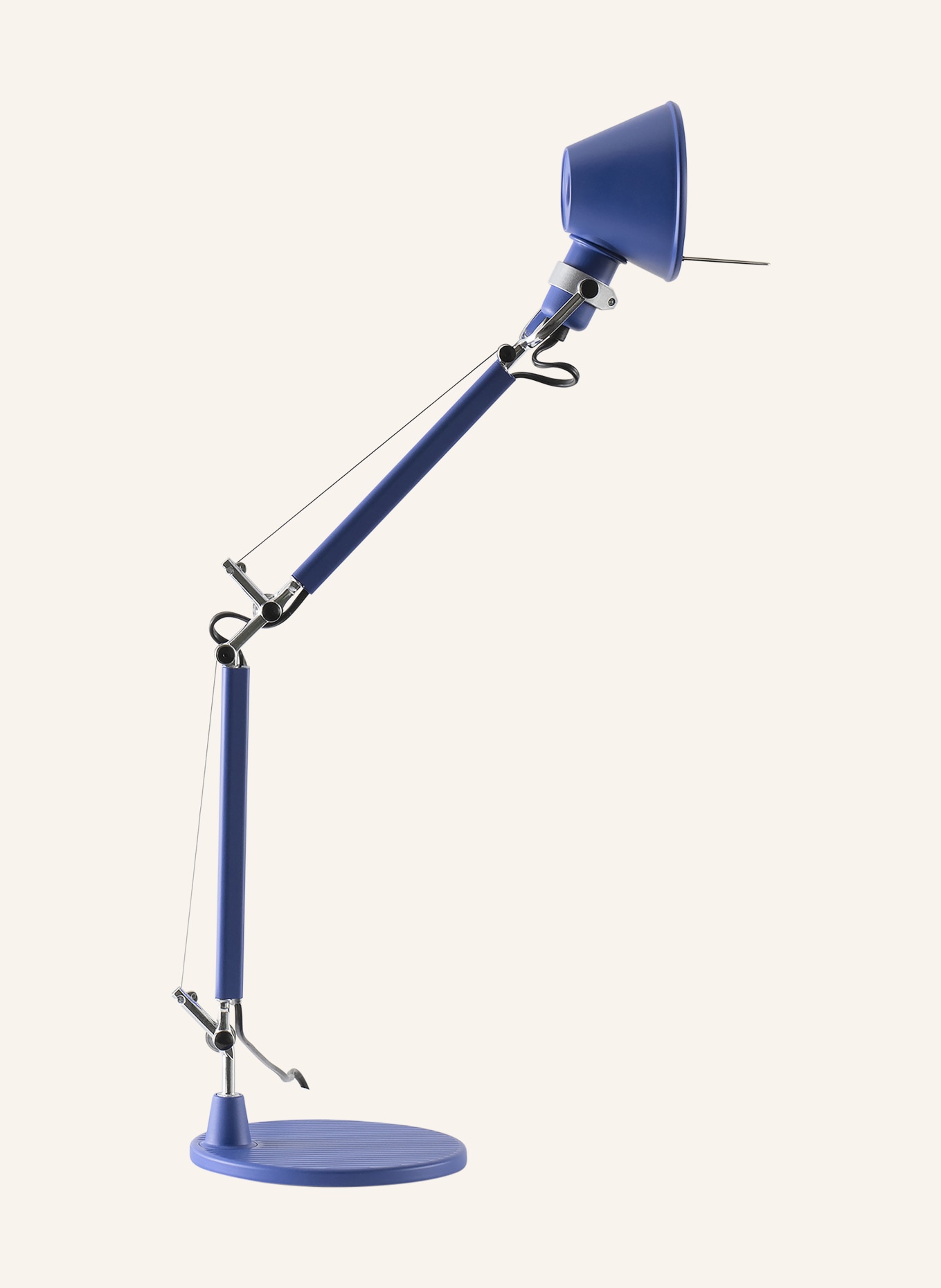 Artemide Tischleuchte TOLOMEO MICRO: BLAU