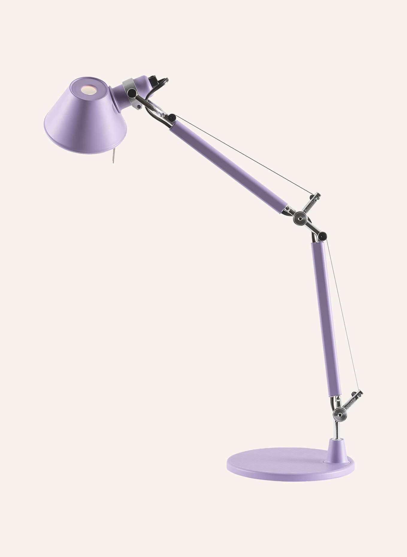 Artemide Tischleuchte TOLOMEO MICRO: HELLLILA