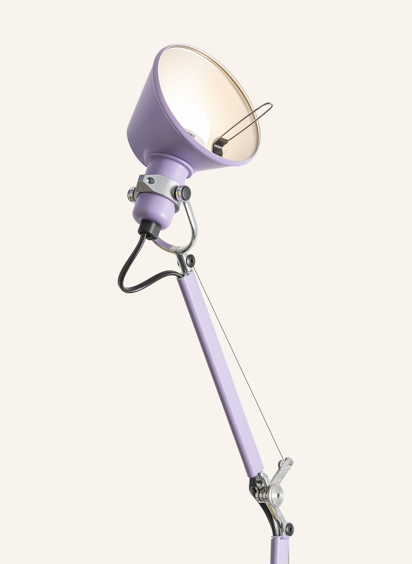 Artemide Tischleuchte TOLOMEO MICRO: HELLLILA