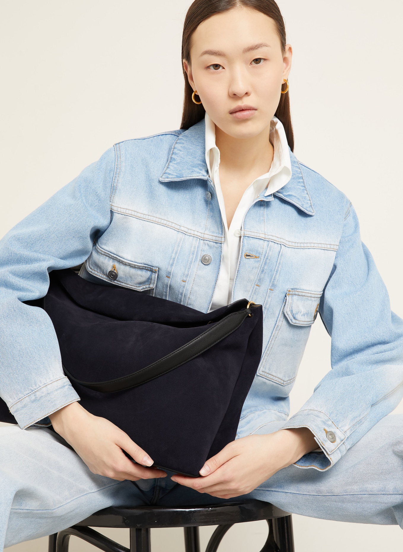 WANDLER Shopper PENELOPE: SCHWARZ