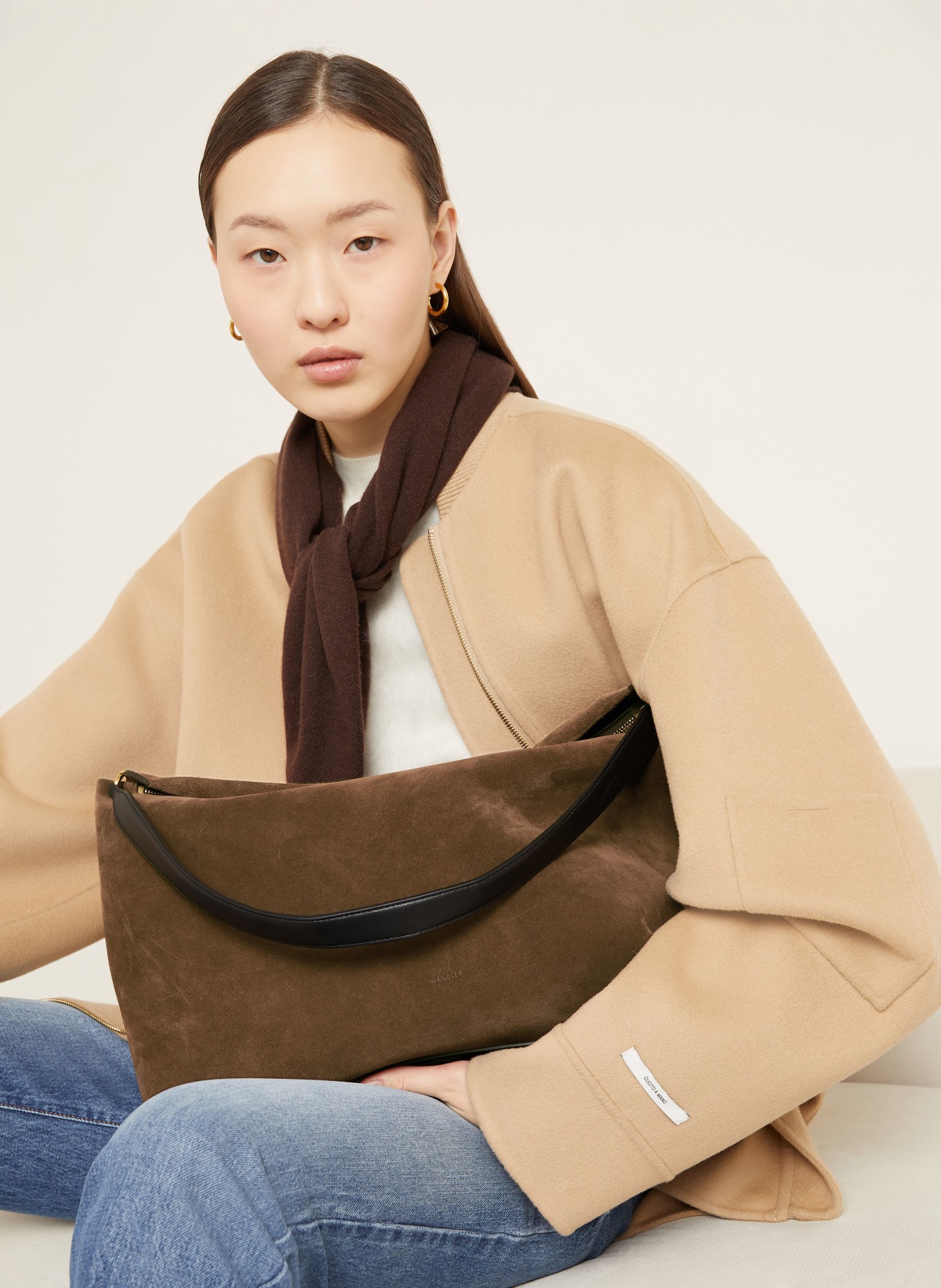 WANDLER Shopper PENELOPE: DUNKELBRAUN