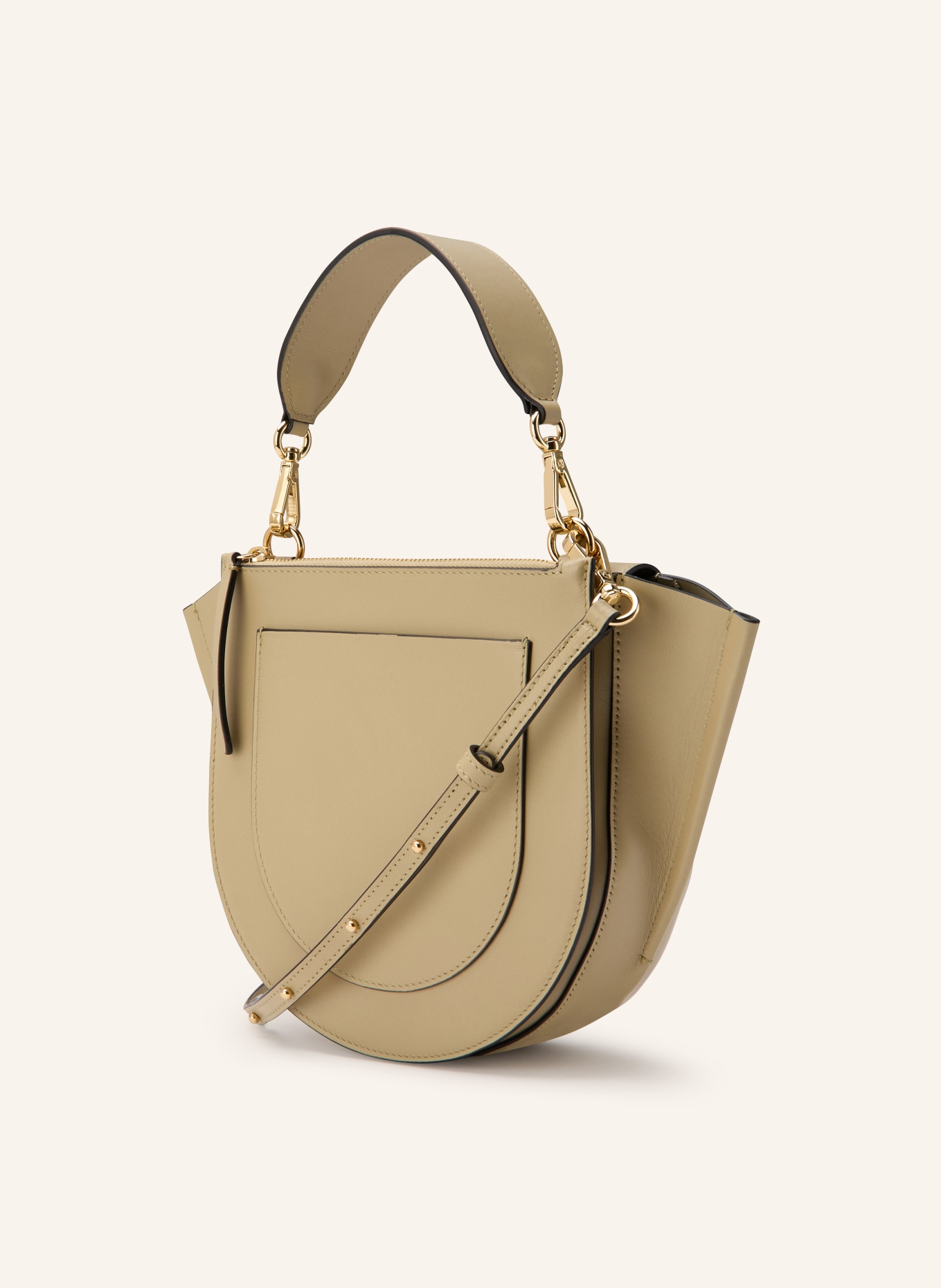 WANDLER HORTENSIA handbag: LIGHT GREEN