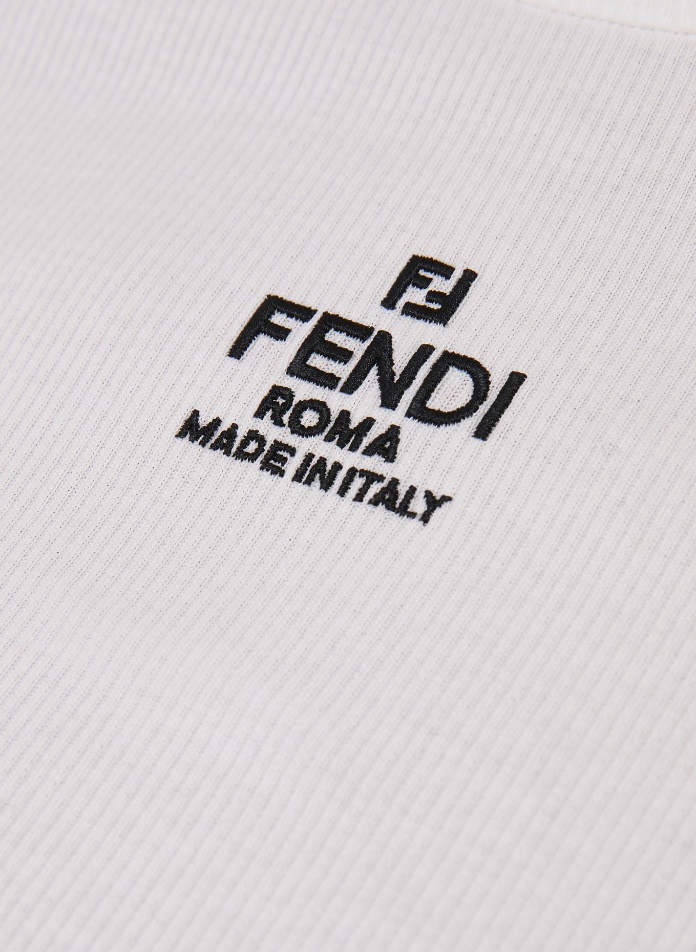 FENDI T-shirt: WHITE / BLACK