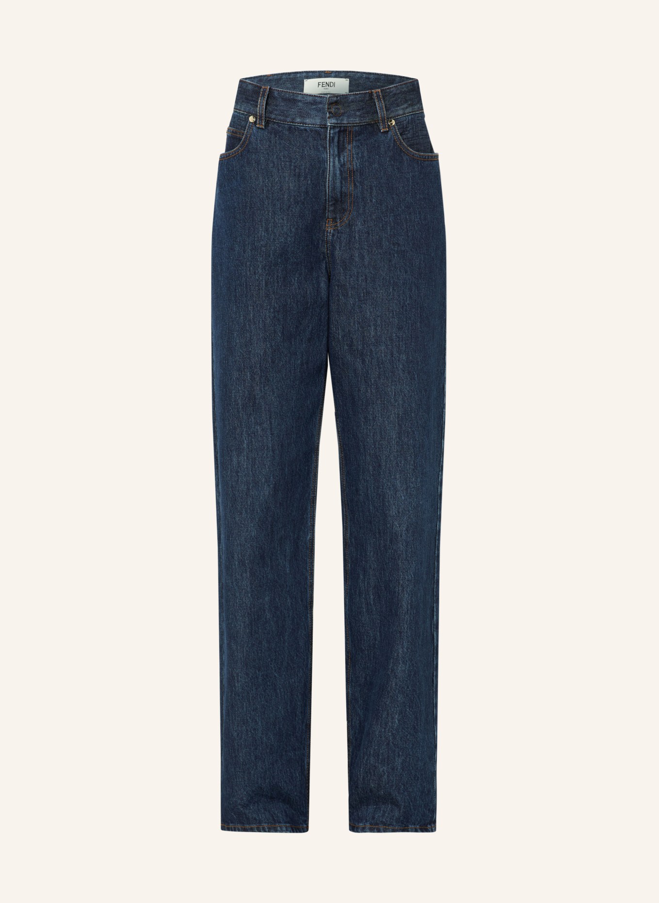 FENDI Straight jeans: F1UKI BLUEBERRY-26