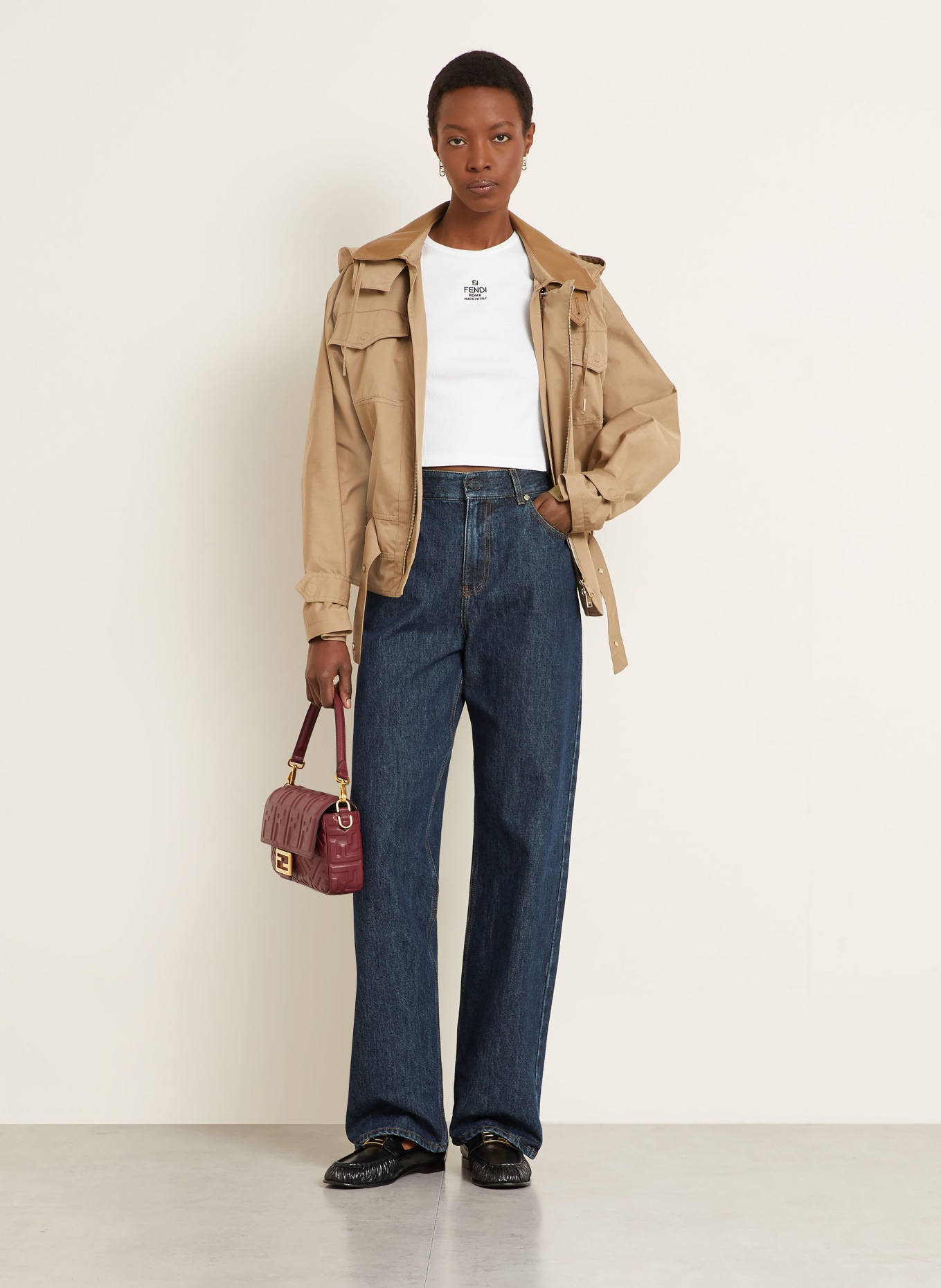 FENDI Straight jeans: F1UKI BLUEBERRY-26