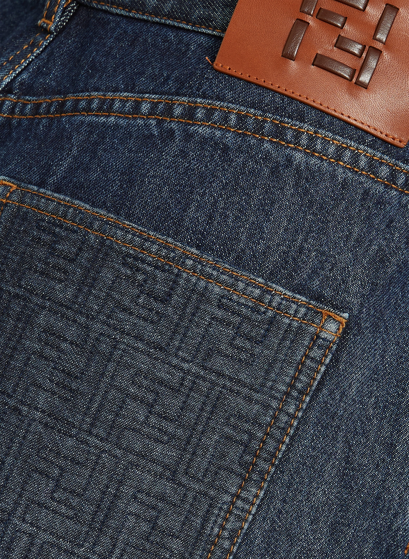 FENDI Straight jeans: F1UKI BLUEBERRY-26