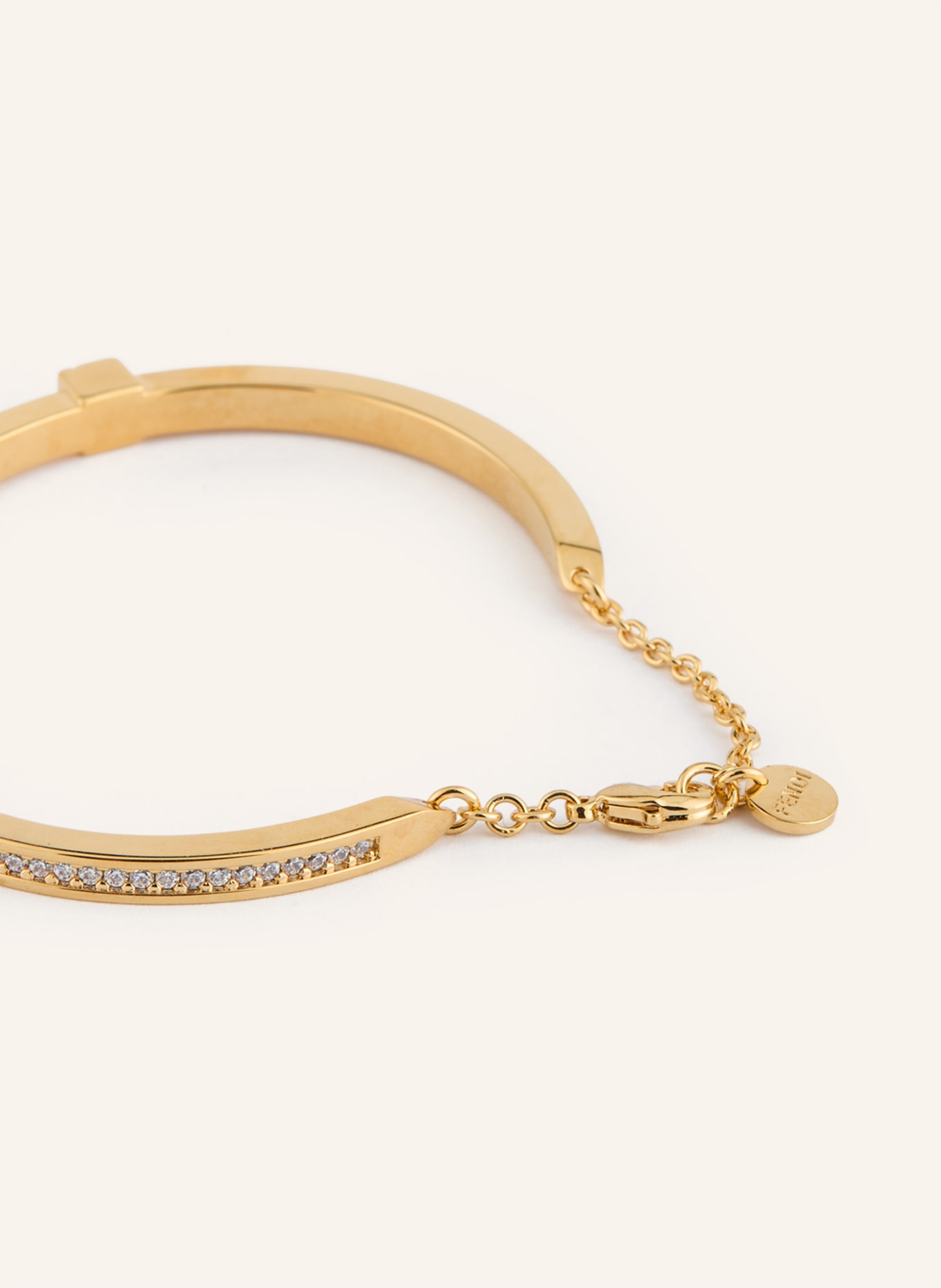 FENDI Armreif FOREVER FENDI: GOLD / WEISS
