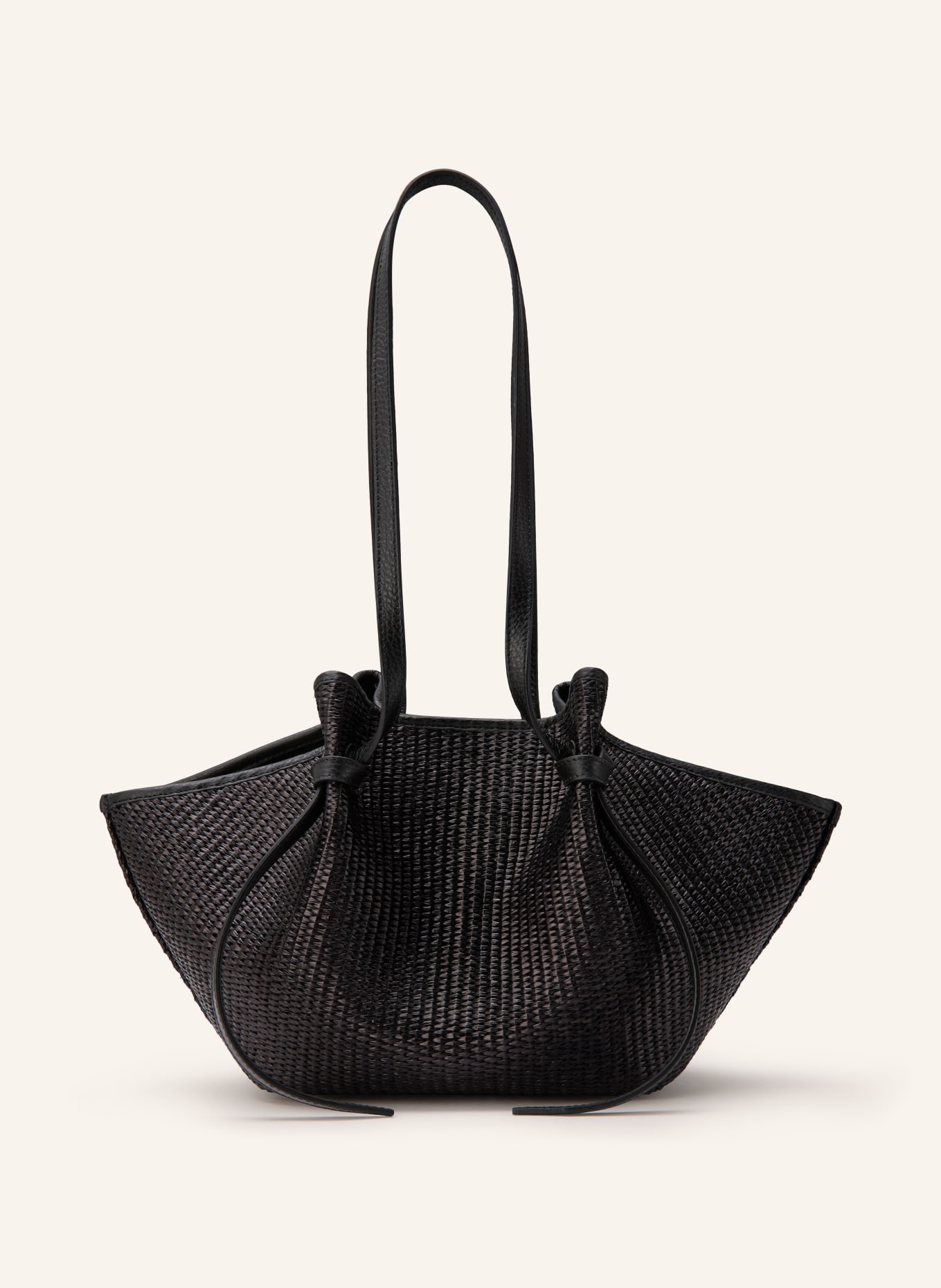 YUZEFI Schultertasche MOCHI: SCHWARZ