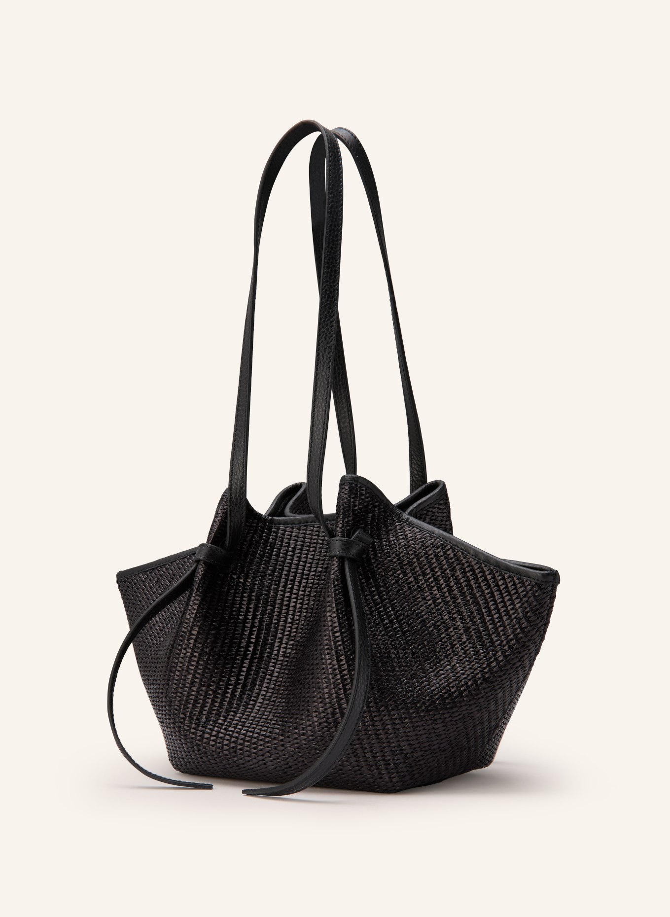 YUZEFI Schultertasche MOCHI: SCHWARZ