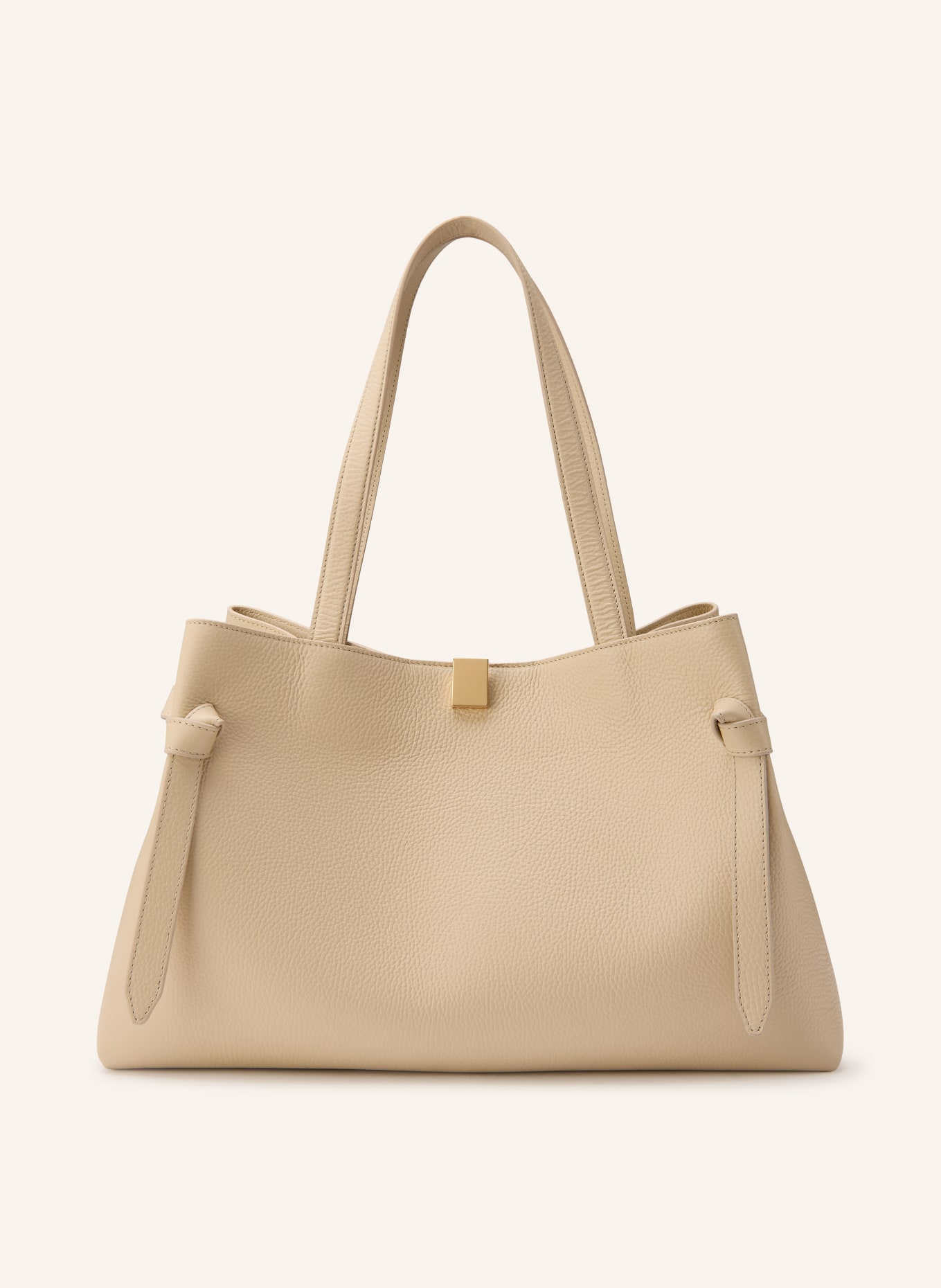 YUZEFI GYOZA shoulder bag: LIGHT BROWN