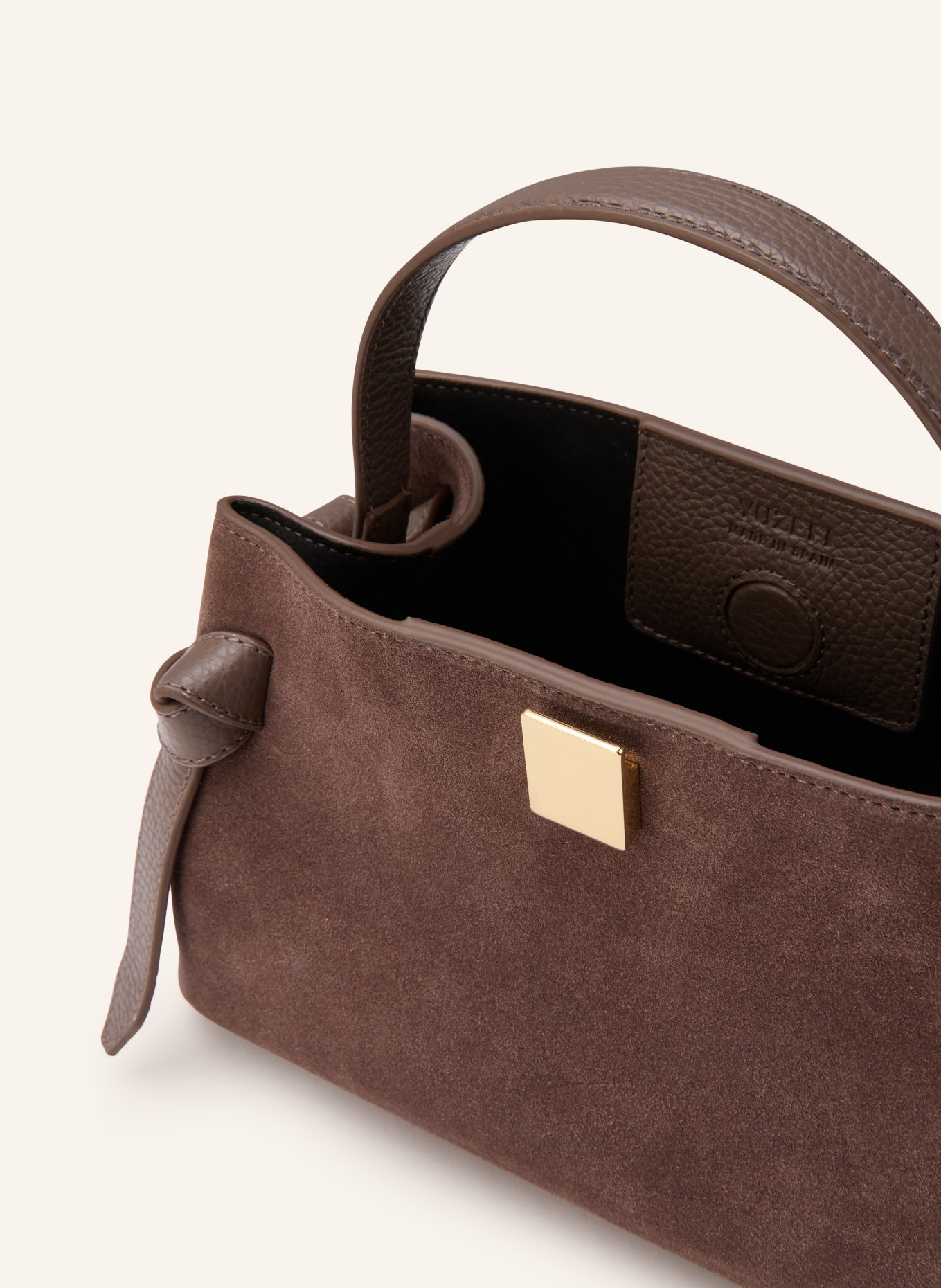 YUZEFI GYOZA MINI handbag: BROWN