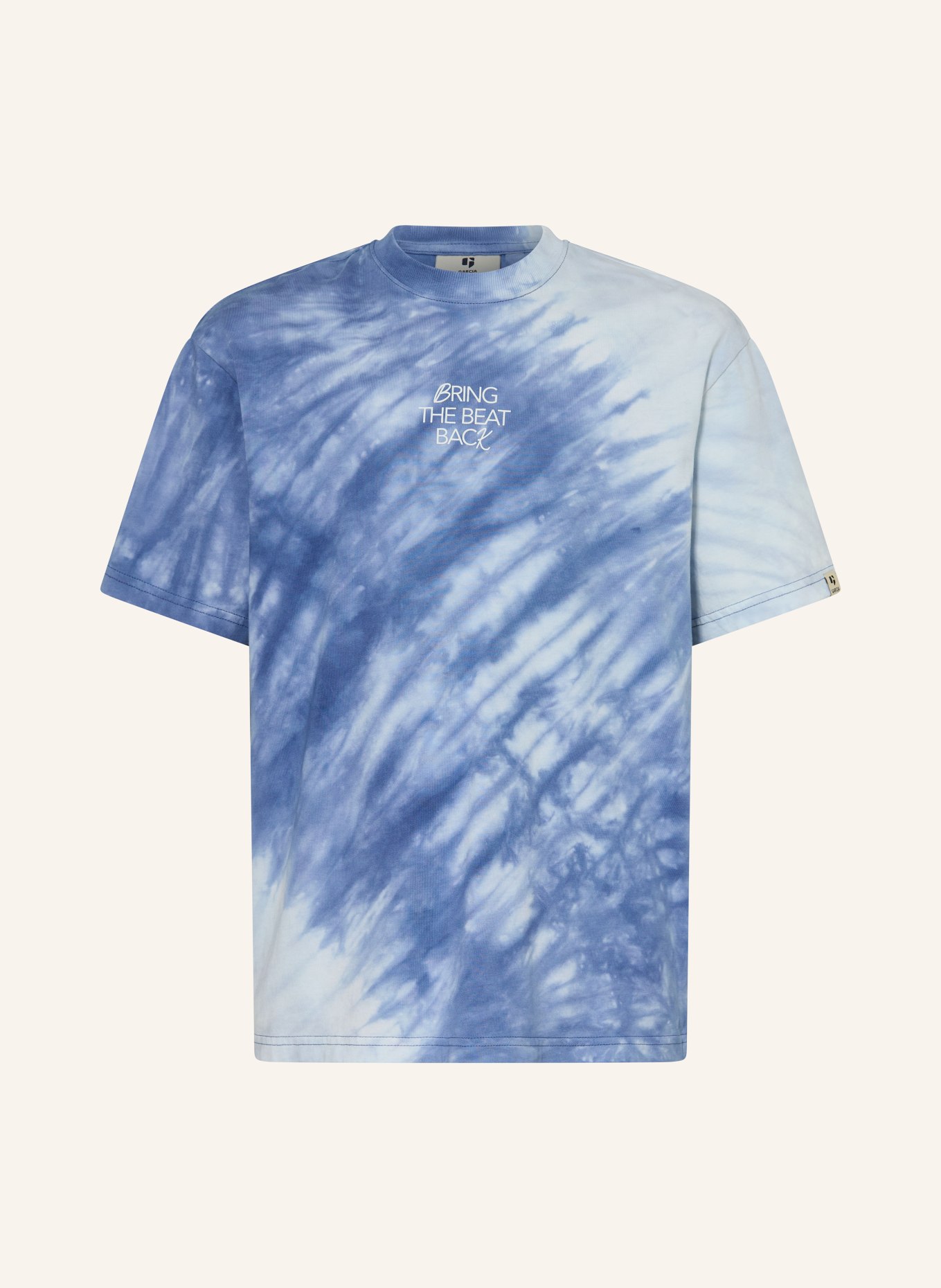 GARCIA T-Shirt: HELLBLAU / BLAU