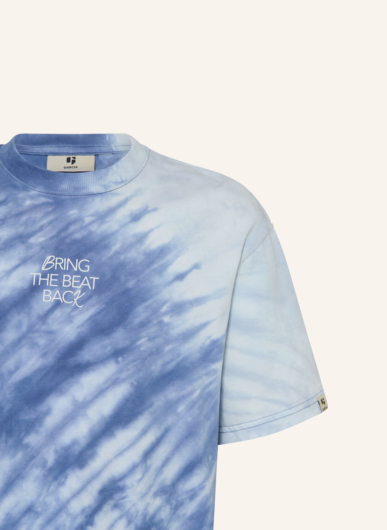GARCIA T-Shirt: HELLBLAU / BLAU