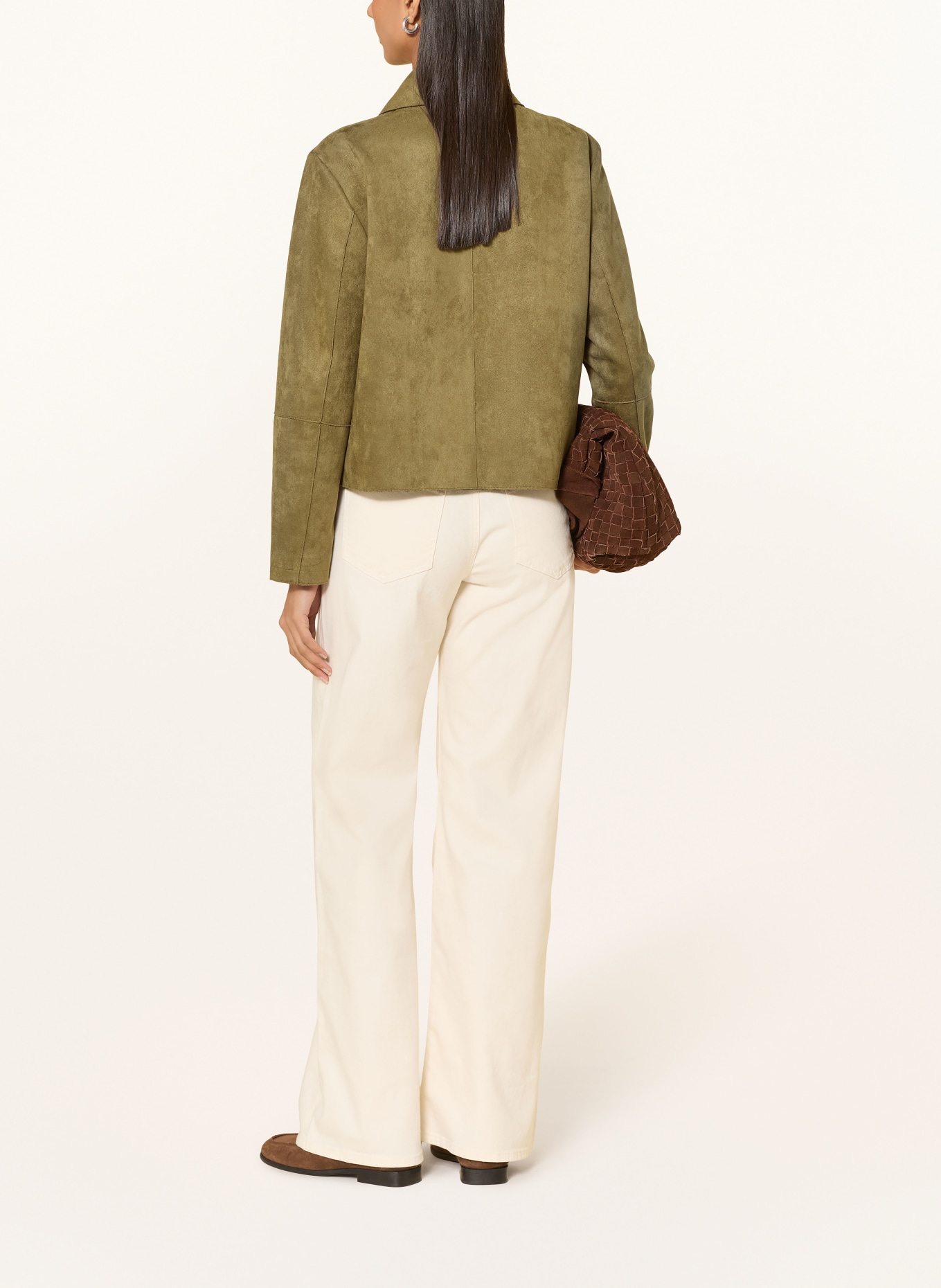 darling harbour Kurtka z klapami w stylu skórzanym: OLIVE