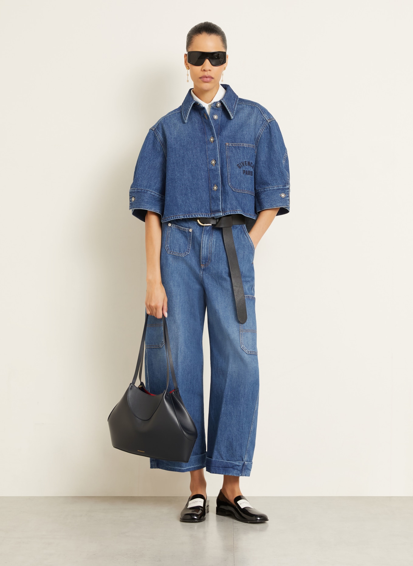 GIVENCHY Schultertasche FACET: SCHWARZ