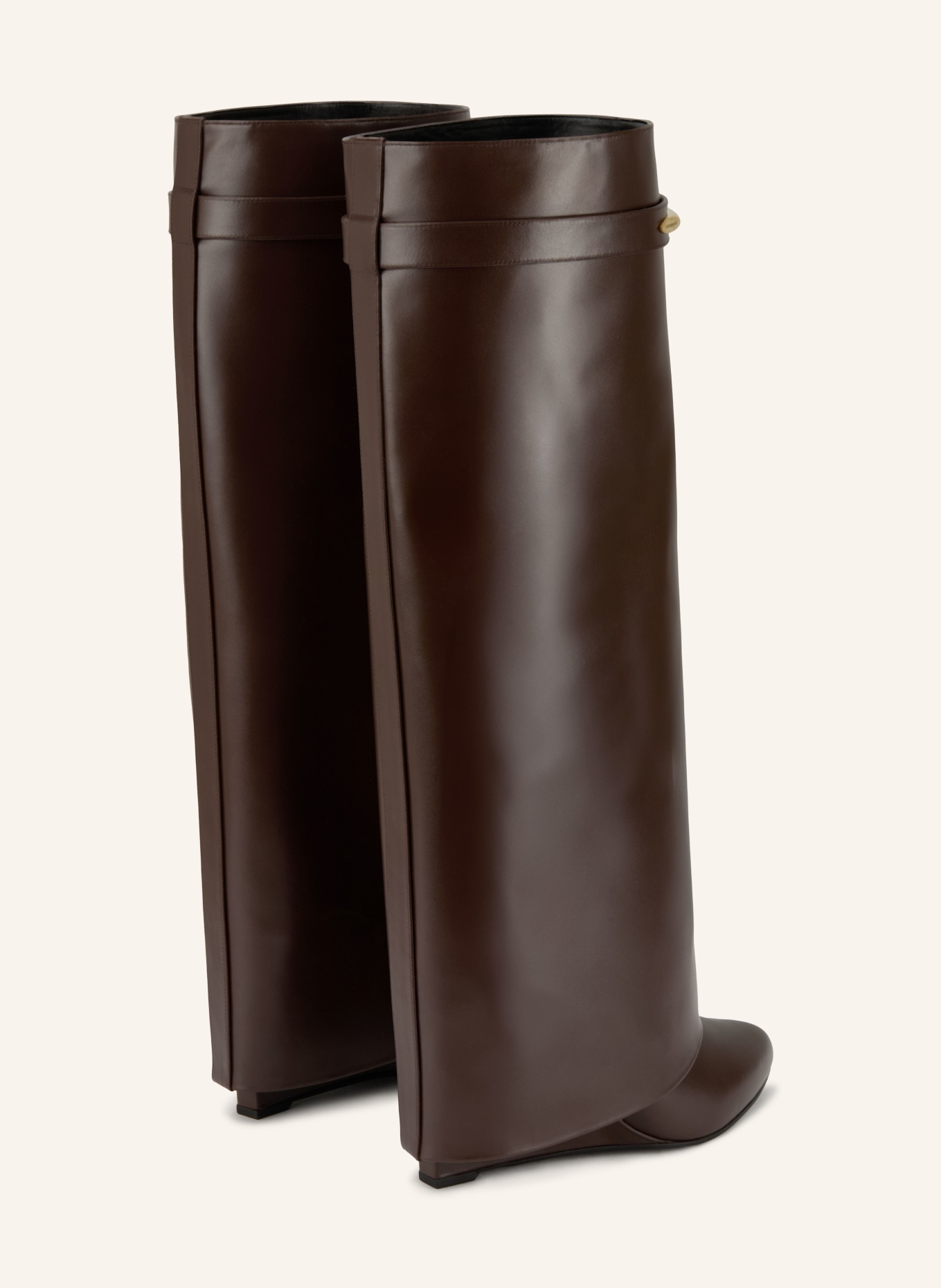GIVENCHY boots: DARK BROWN