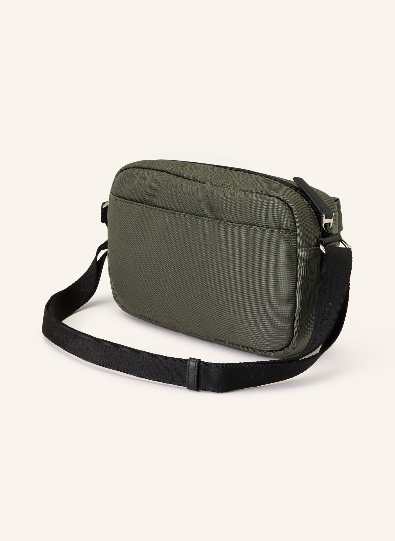 GIVENCHY ESSENTIAL shoulder bag: OLIVE / SILVER