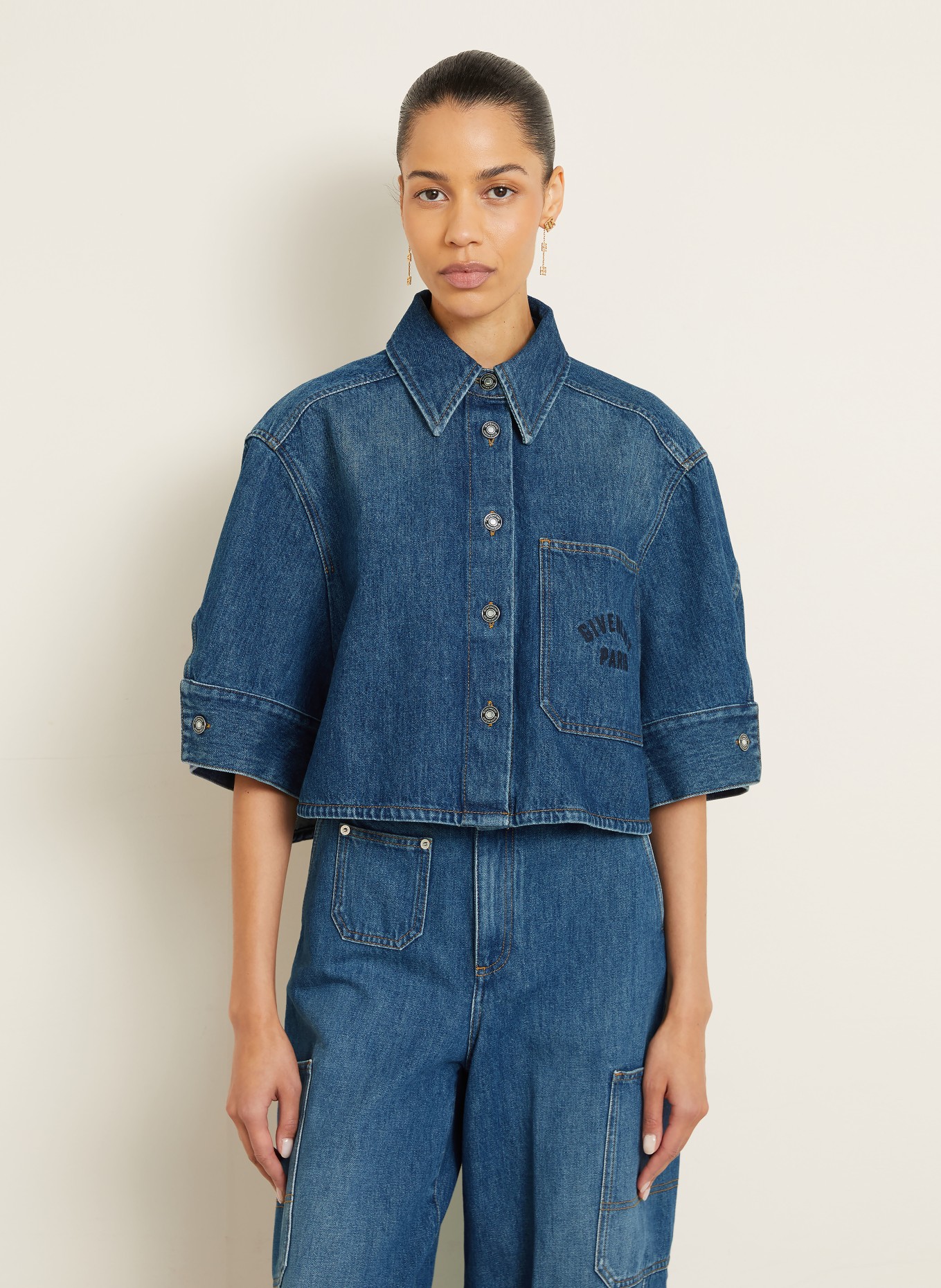 GIVENCHY Jeansjacke: 420 MEDIUM BLUE