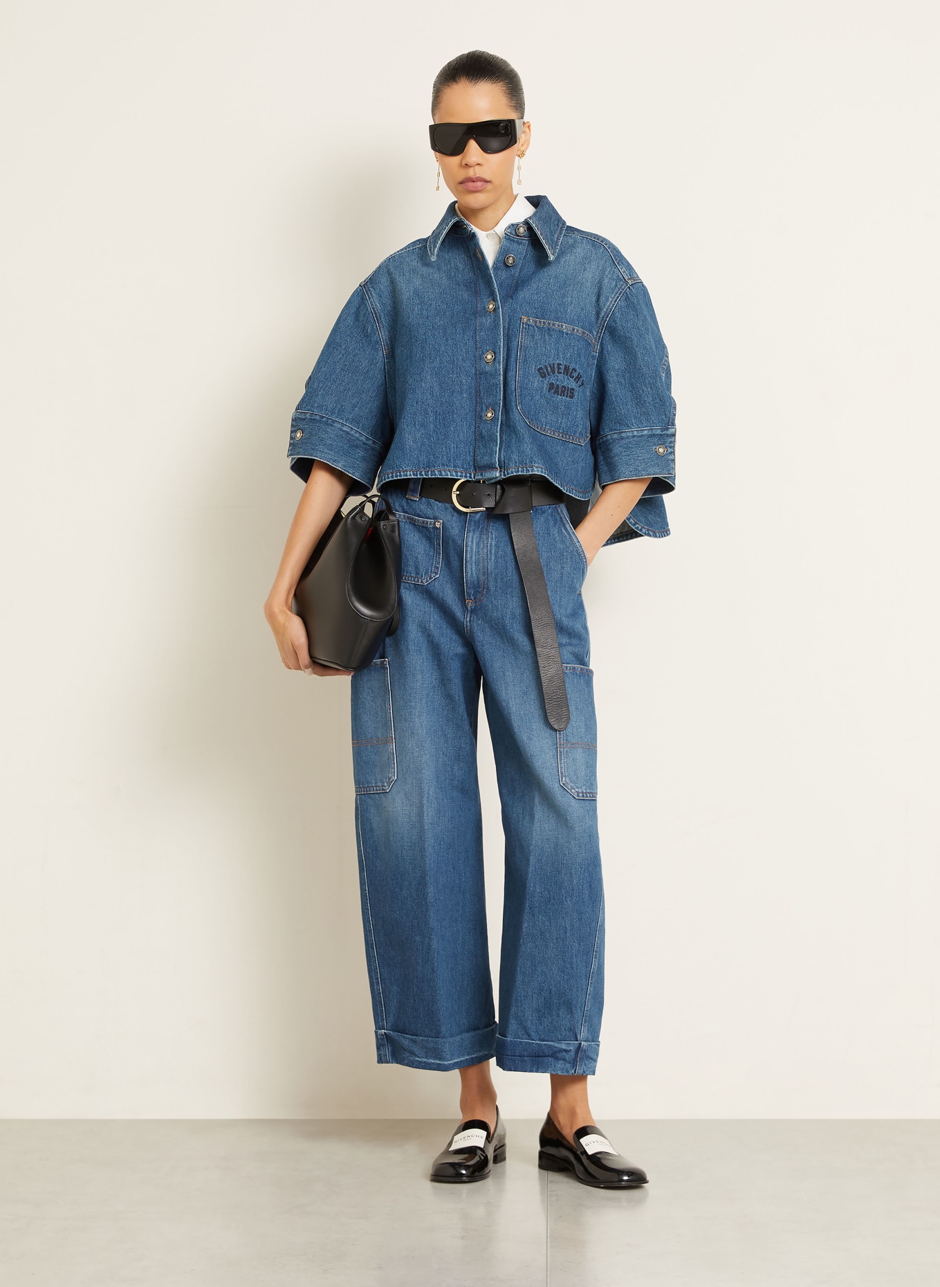 GIVENCHY Cargojeans: 420 MEDIUM BLUE