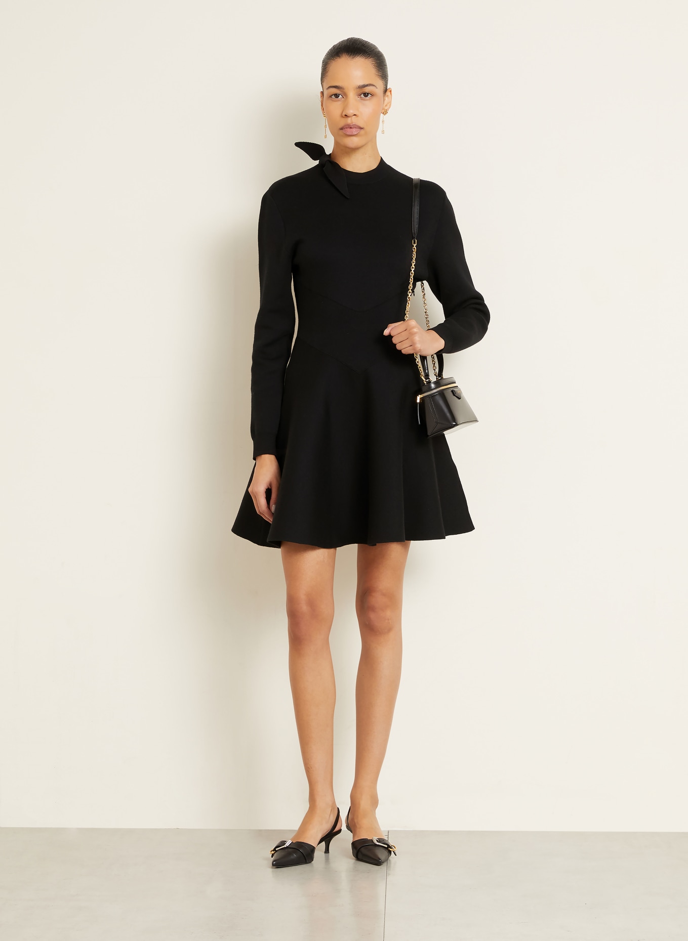 GIVENCHY Strickkleid: SCHWARZ