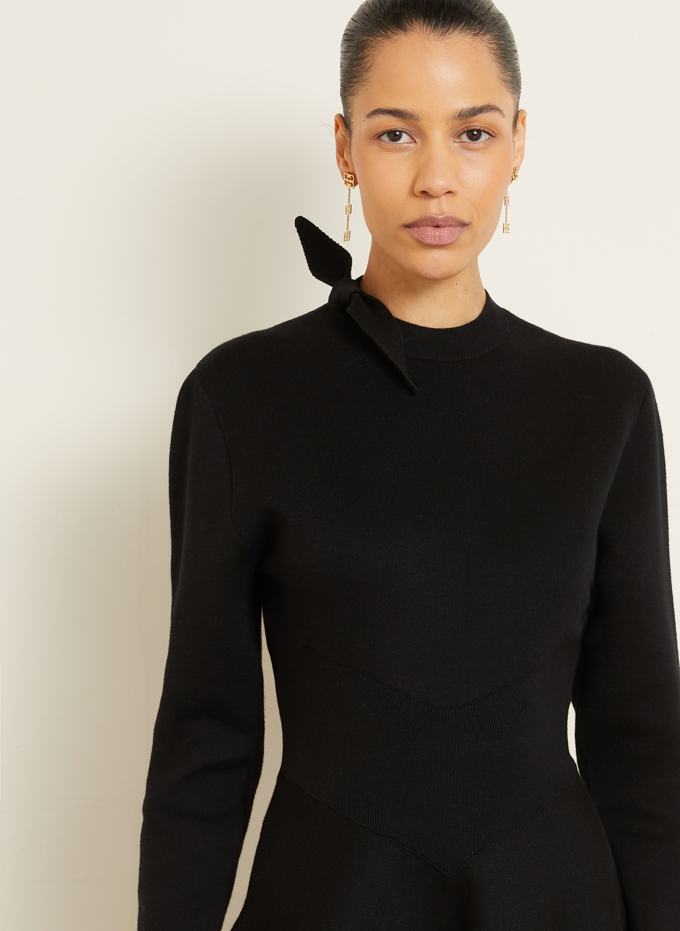 GIVENCHY Strickkleid: SCHWARZ