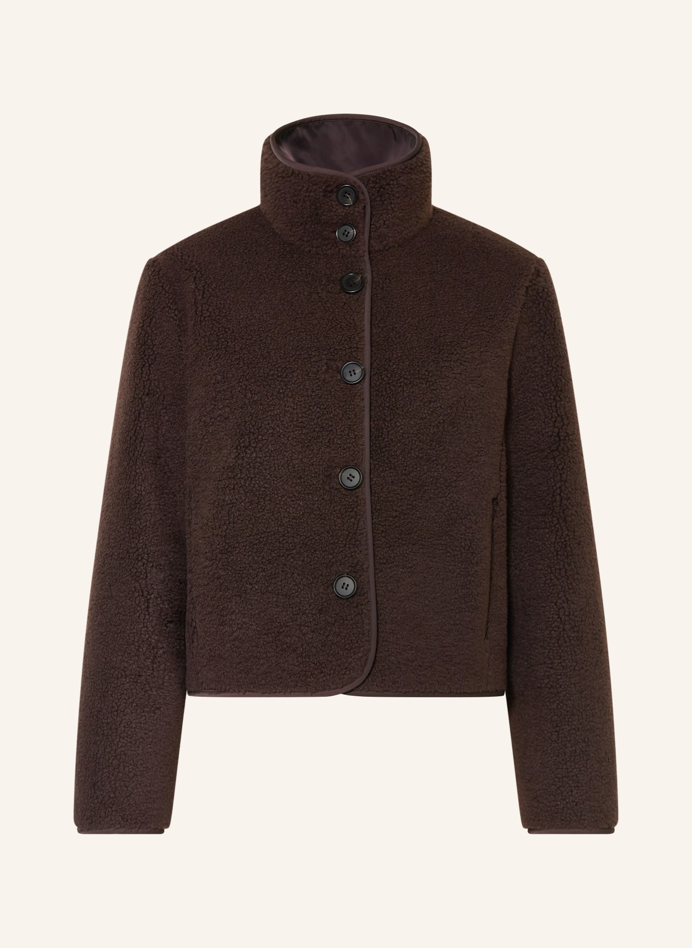 COS Kurtka z futerkiem: CIEMNOBRĄZOWY