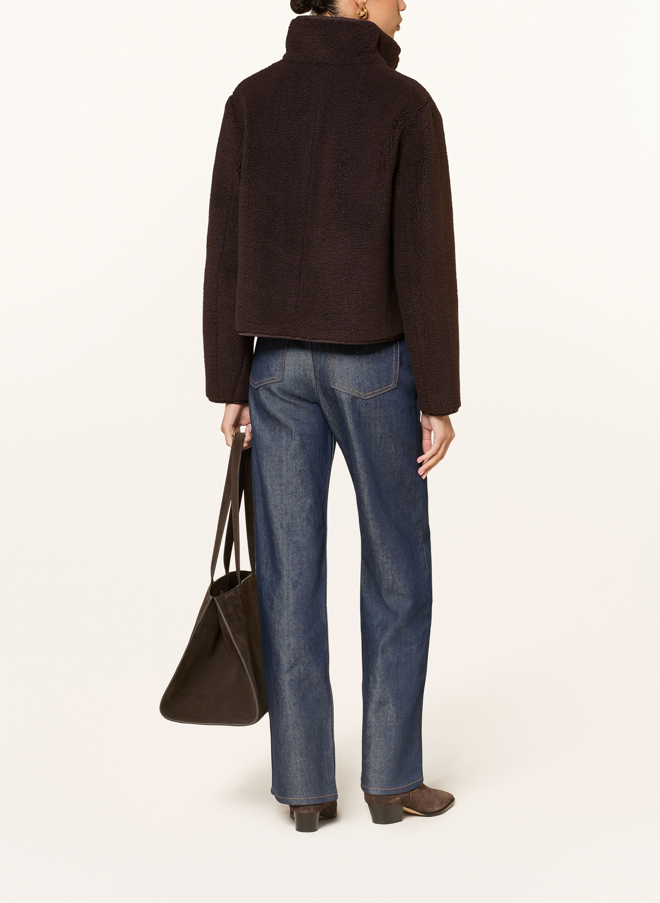 COS Kurtka z futerkiem: CIEMNOBRĄZOWY