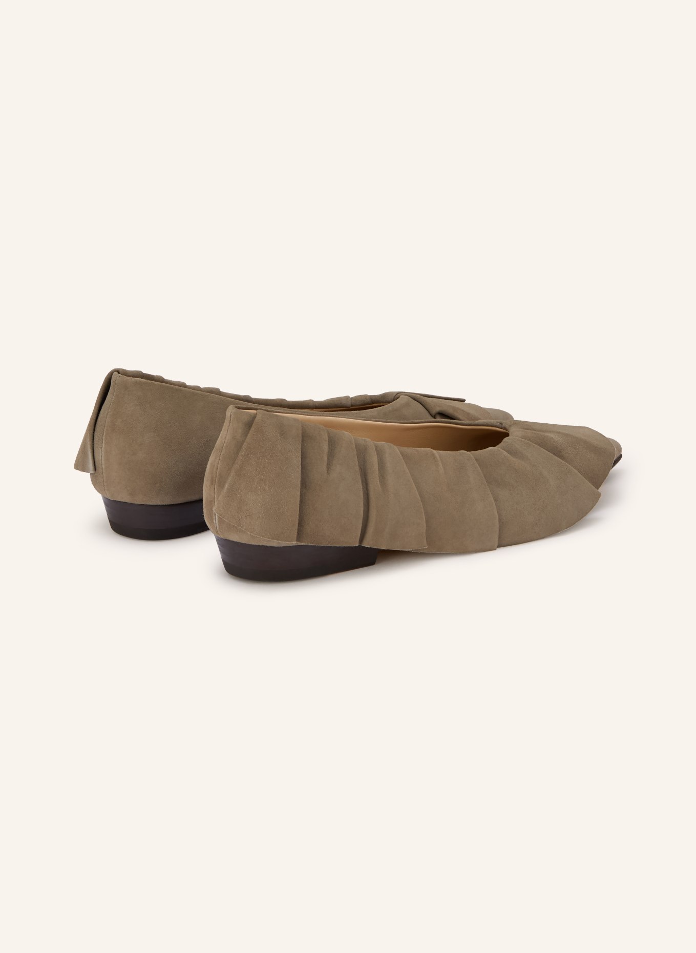 JW ANDERSON Ballerinas: TAUPE