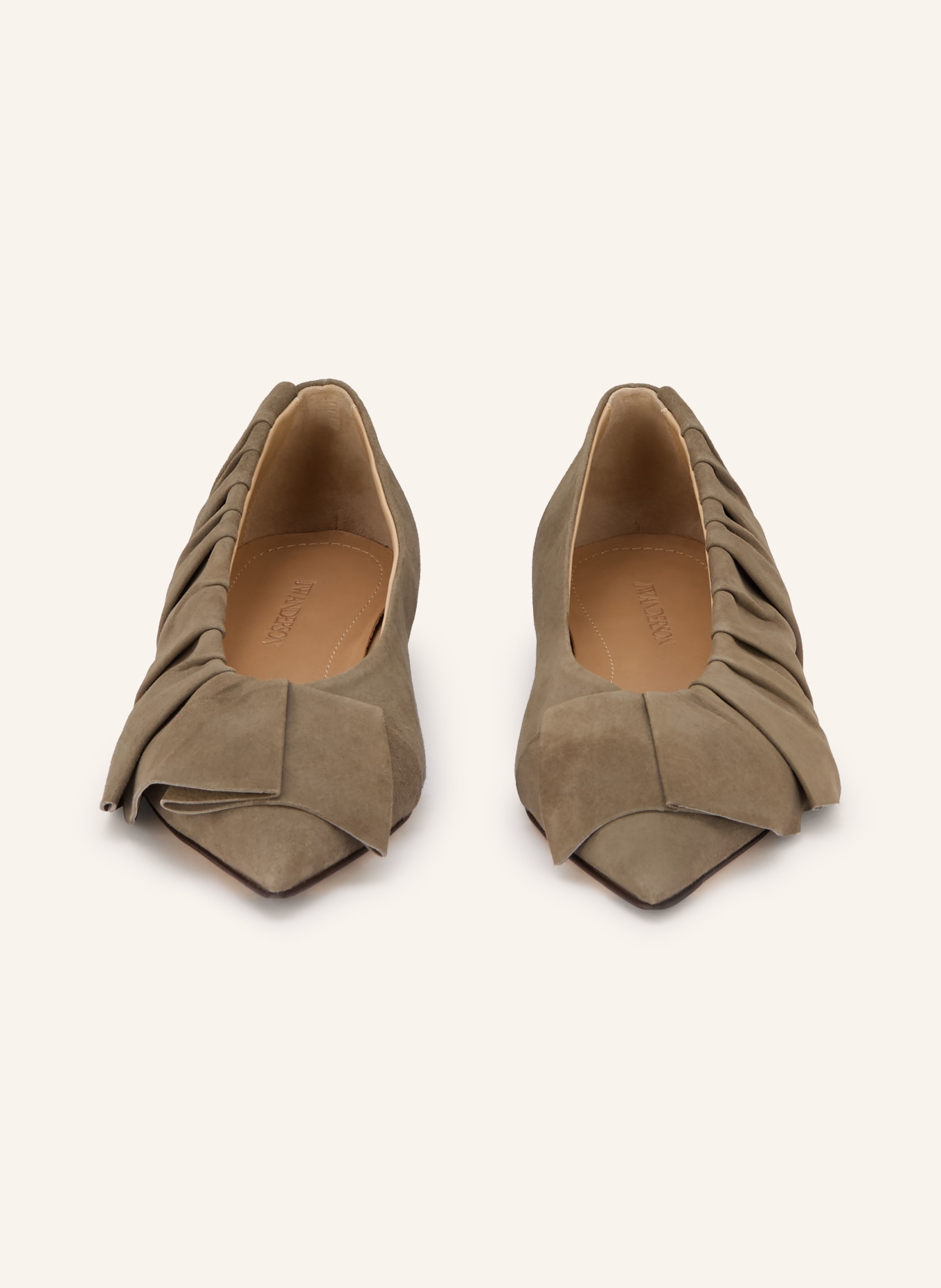 JW ANDERSON Ballerinas: TAUPE