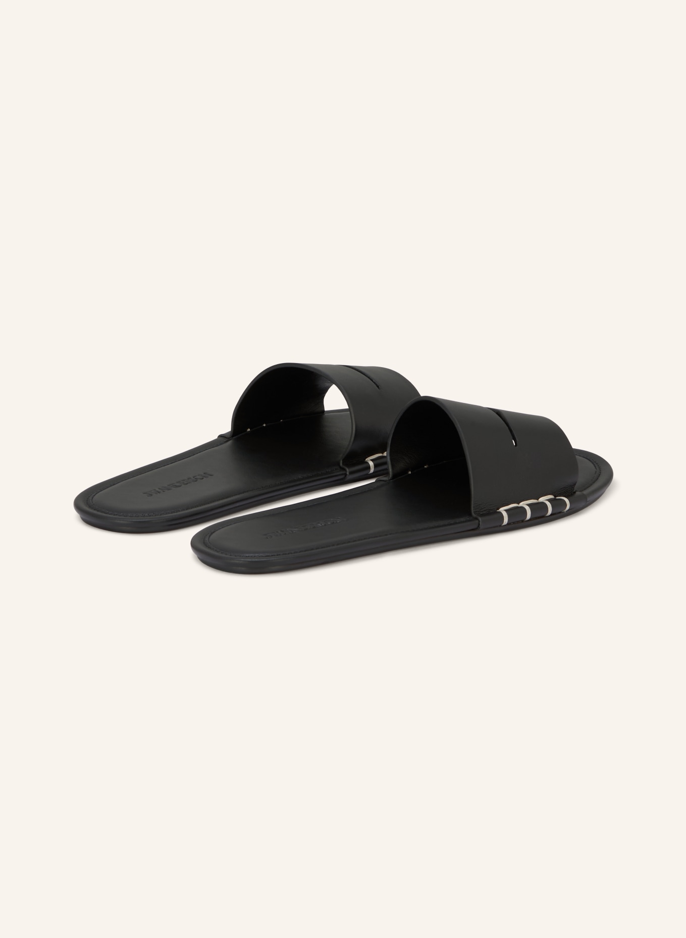JW ANDERSON mules: BLACK