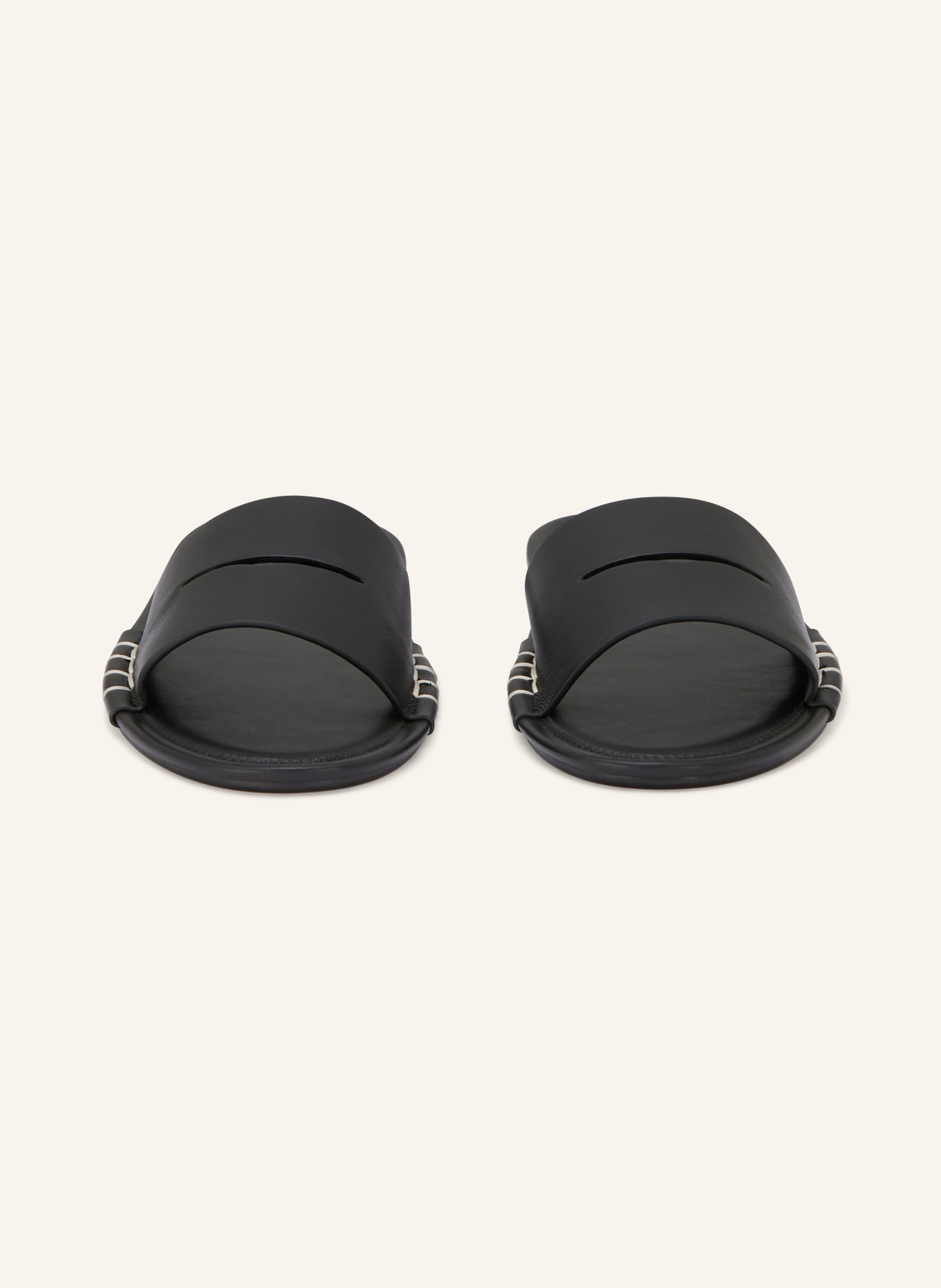 JW ANDERSON mules: BLACK