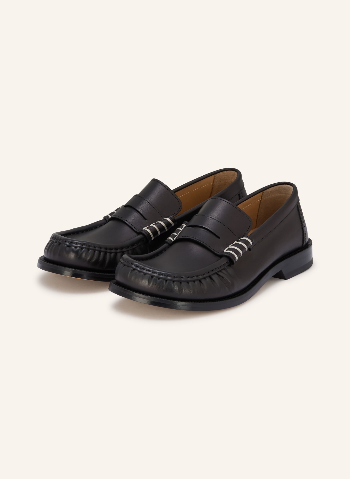 JW ANDERSON Penny-Loafer: SCHWARZ