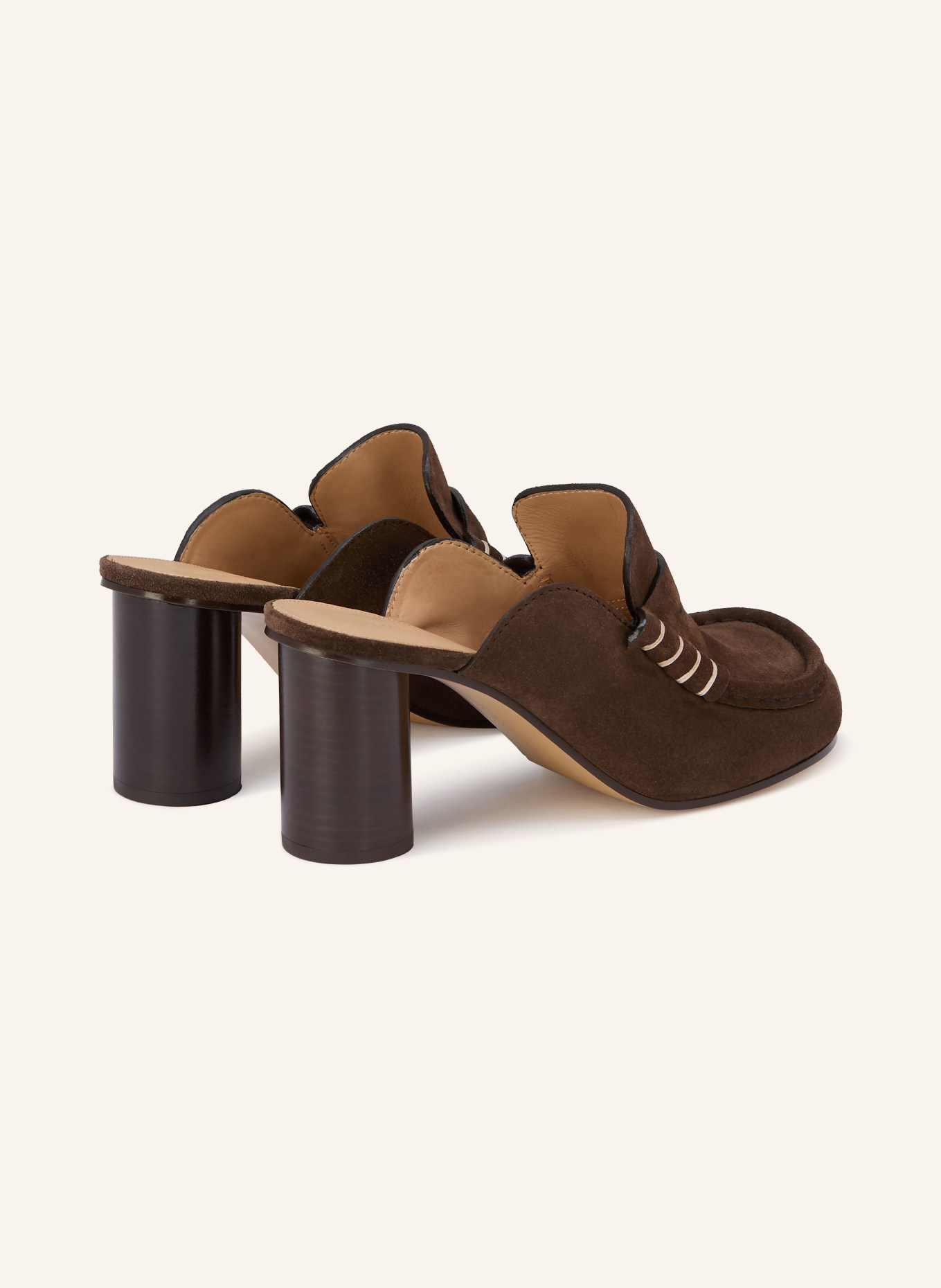JW ANDERSON Mules: DUNKELBRAUN