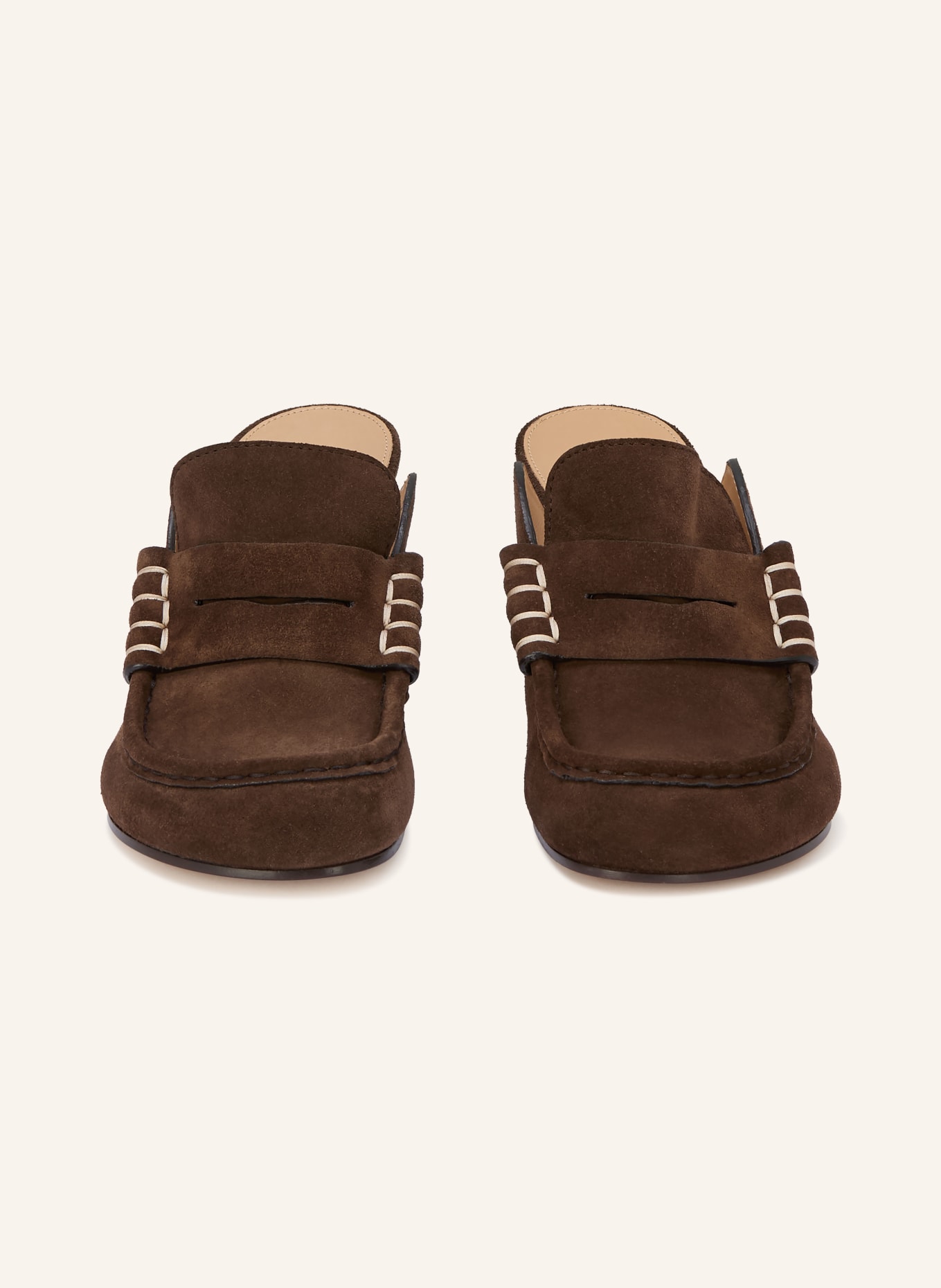 JW ANDERSON Mules: DUNKELBRAUN