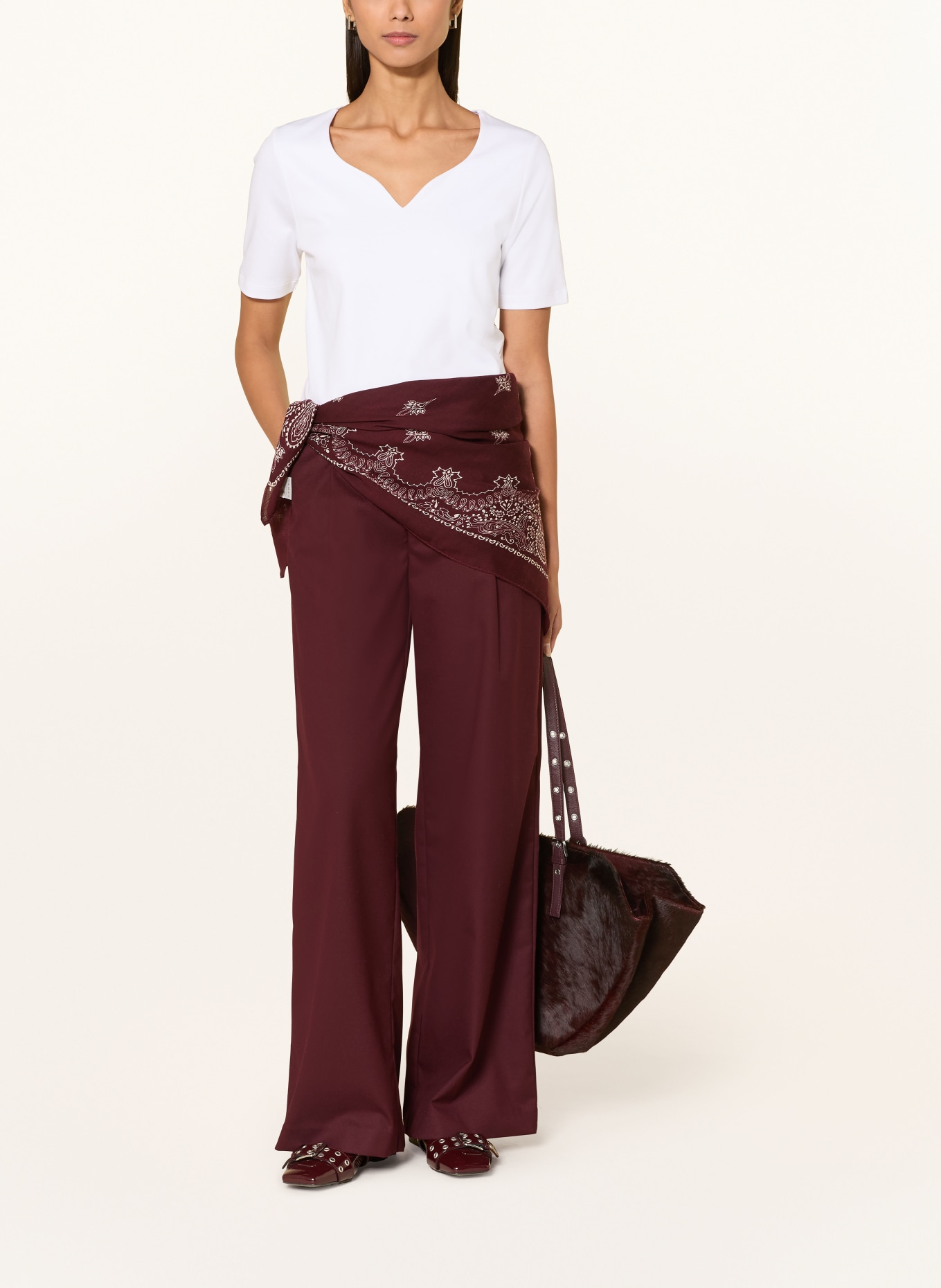 efixelle T-shirt: WHITE